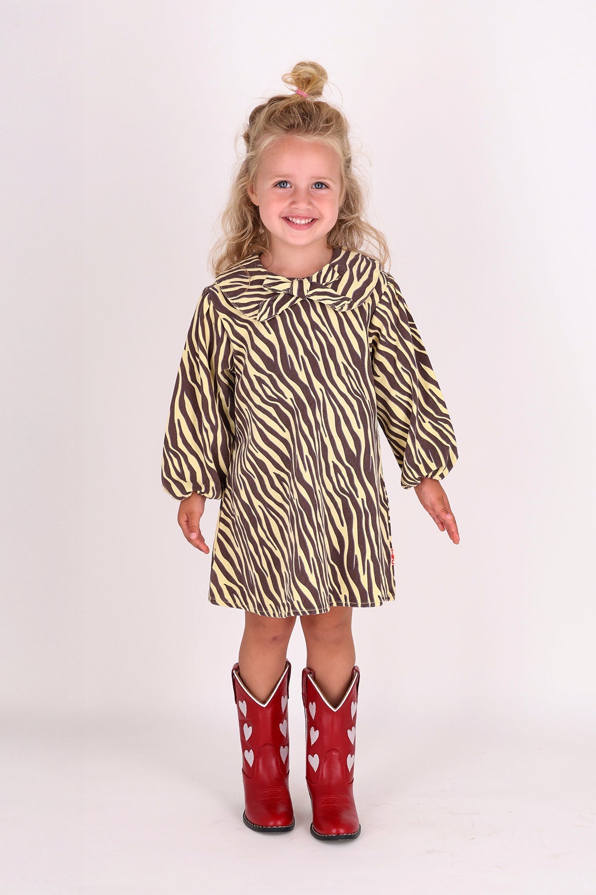 The New Chapter Saar Dress Geel Wild At Heart