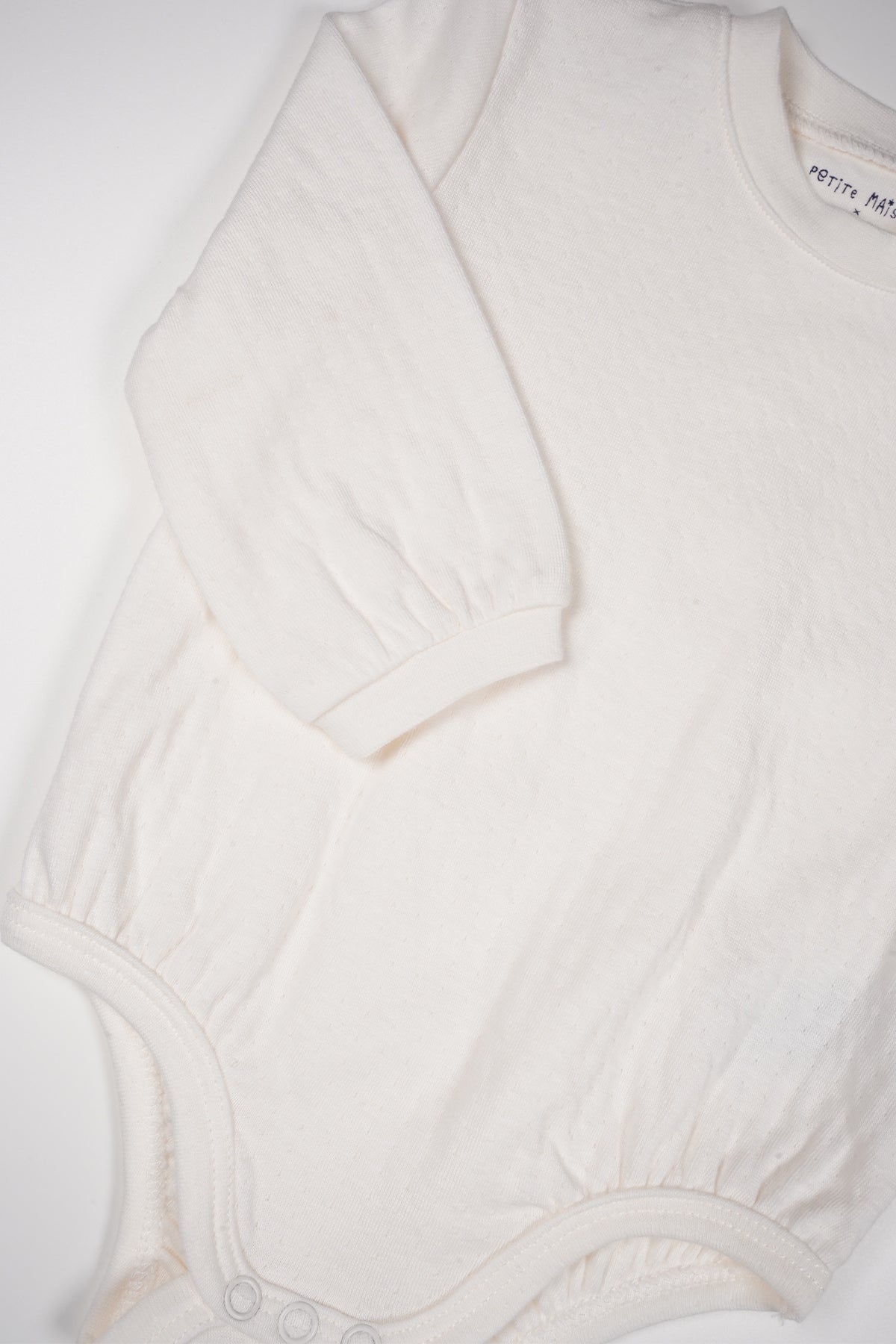 Petite Maison Scout Boxy Oversized Romper Natural White