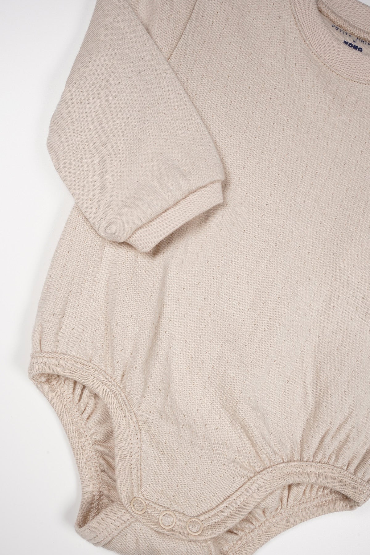 Petite Maison Scout Boxy Oversized Romper Oatmeal