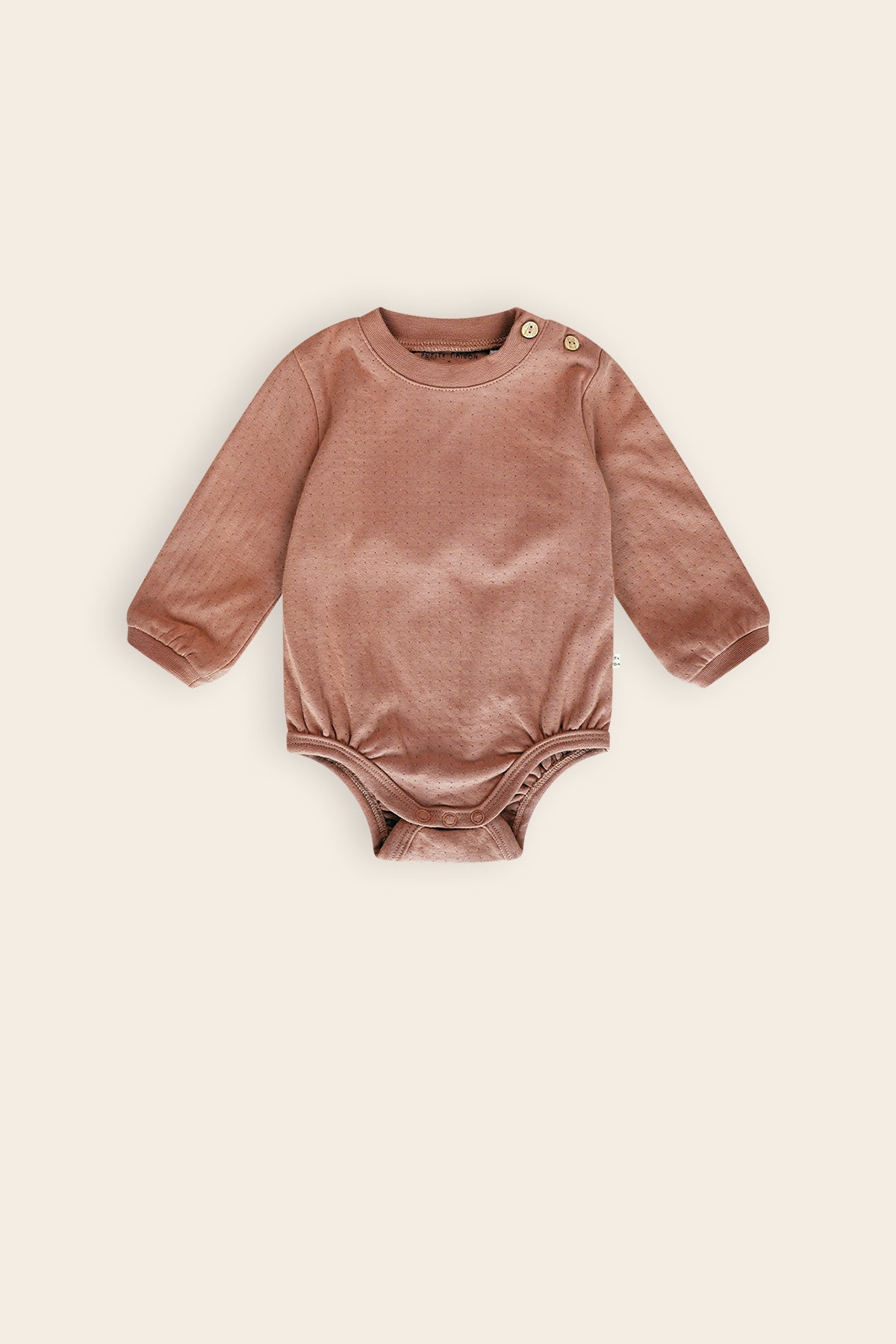 Petite Maison Scout Boxy Oversized Romper Bruin