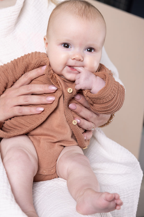 Petite Maison Scout Boxy Oversized Romper Bruin