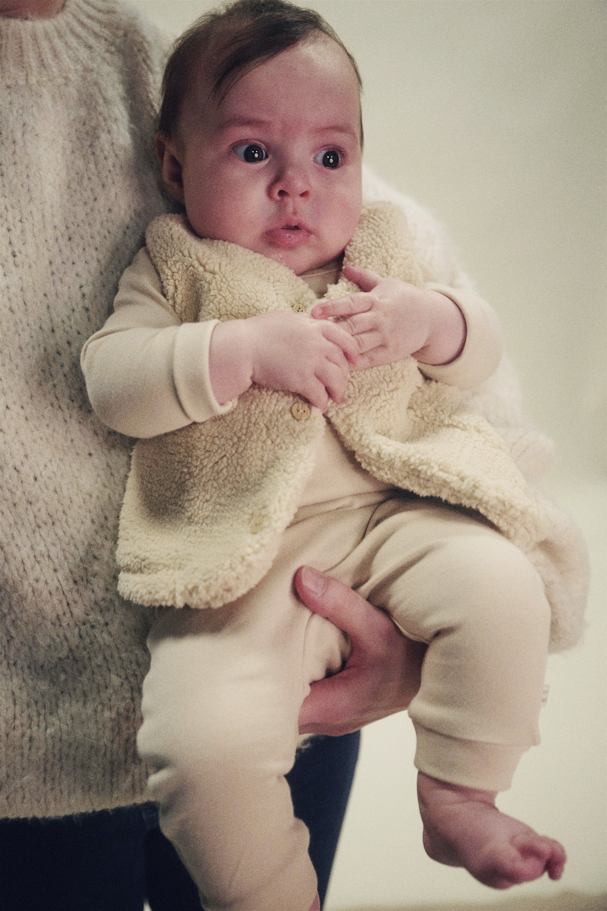 Petite Maison Stormy 2-delige Set: Romper+Jogger Legging Oatmeal