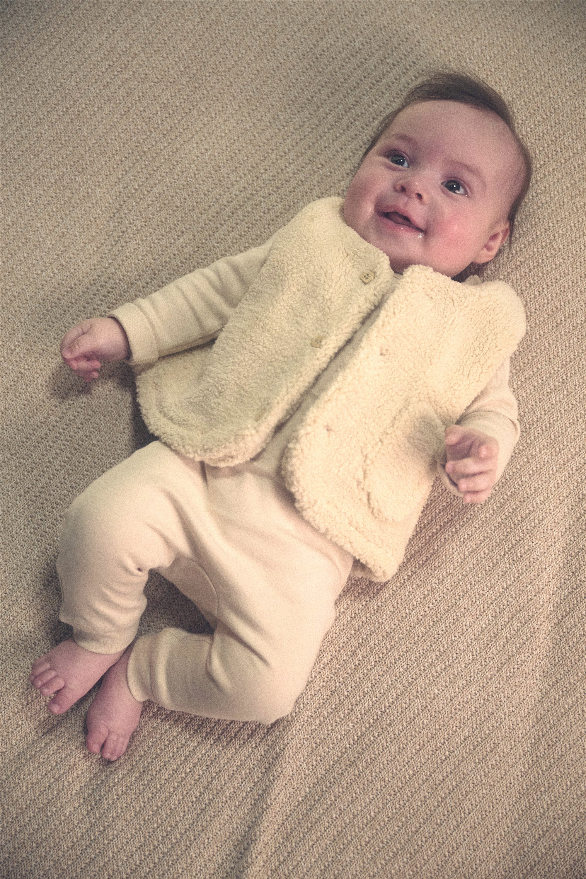 Petite Maison Stormy 2-delige Set: Romper+Jogger Legging Oatmeal