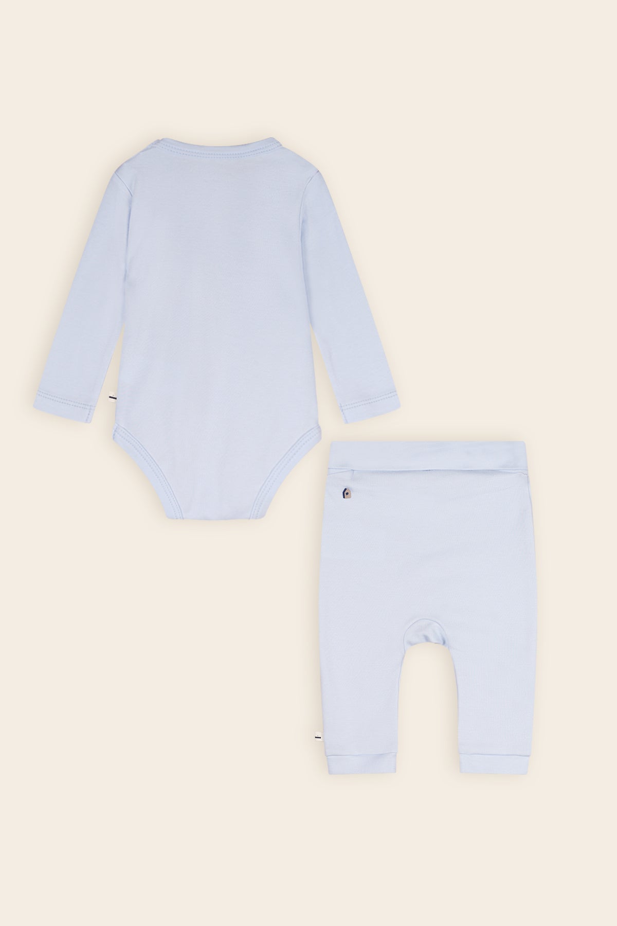 Petite Maison Stormy 2-delige Set: Romper+Jogger Legging Heather Blue