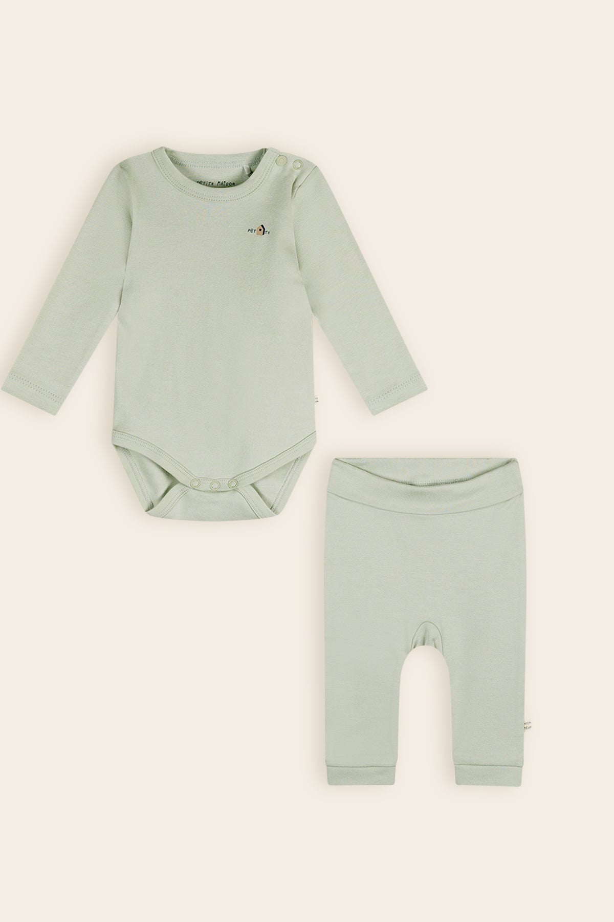 Petite Maison Stormy 2-delige Set: Romper+Jogger Legging Sea Foam