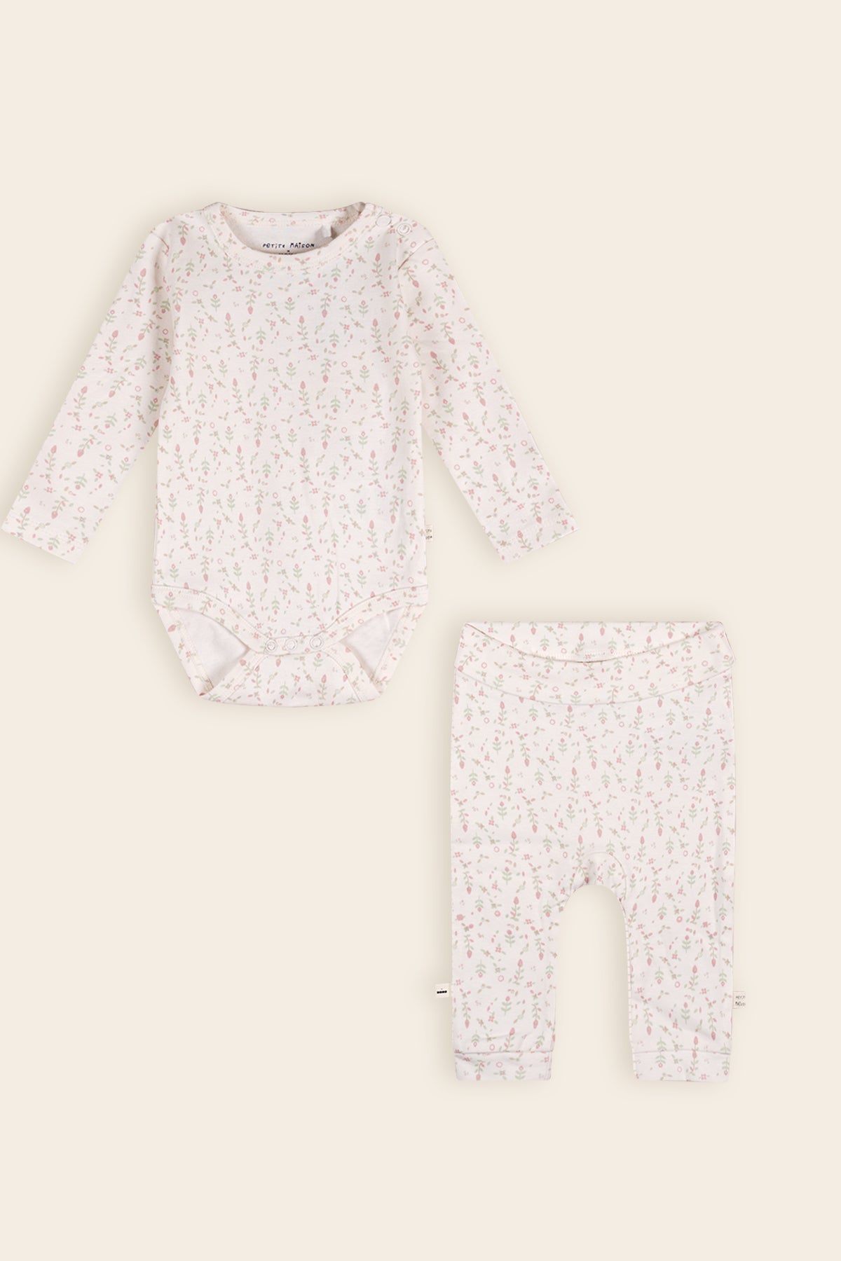 Petite Maison Stormy 2-delige Set: Romper+Jogger Legging Bloemen AOP