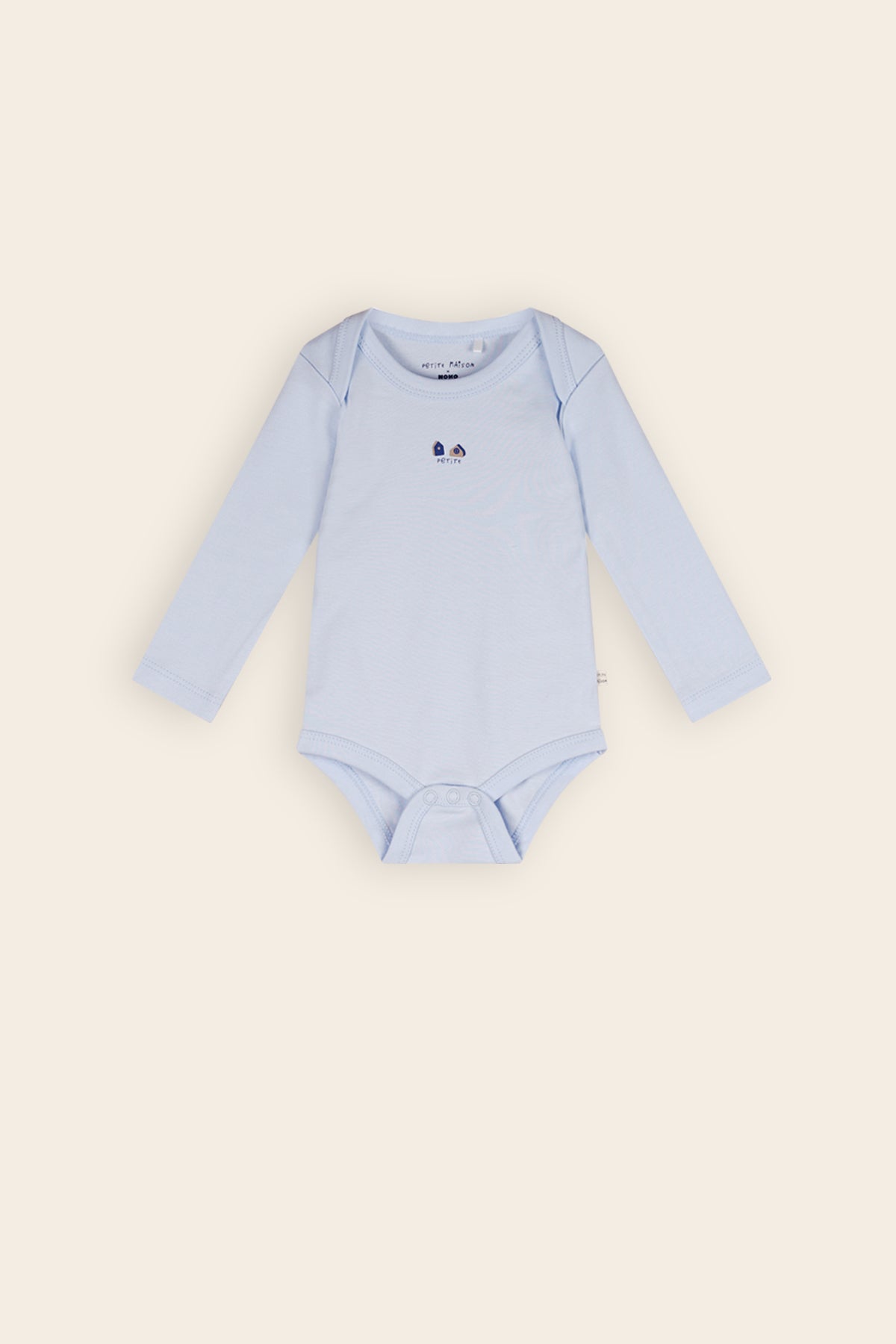 Petite Maison Shion 2-delige Romper Set Lange Mouw Heather Blue