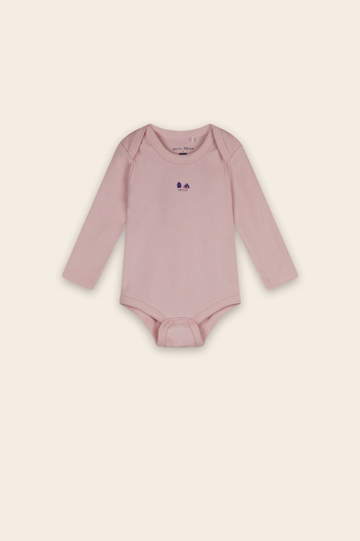 Petite Maison Shion 2-delige Romper Set Lange Mouw Pastel Pink