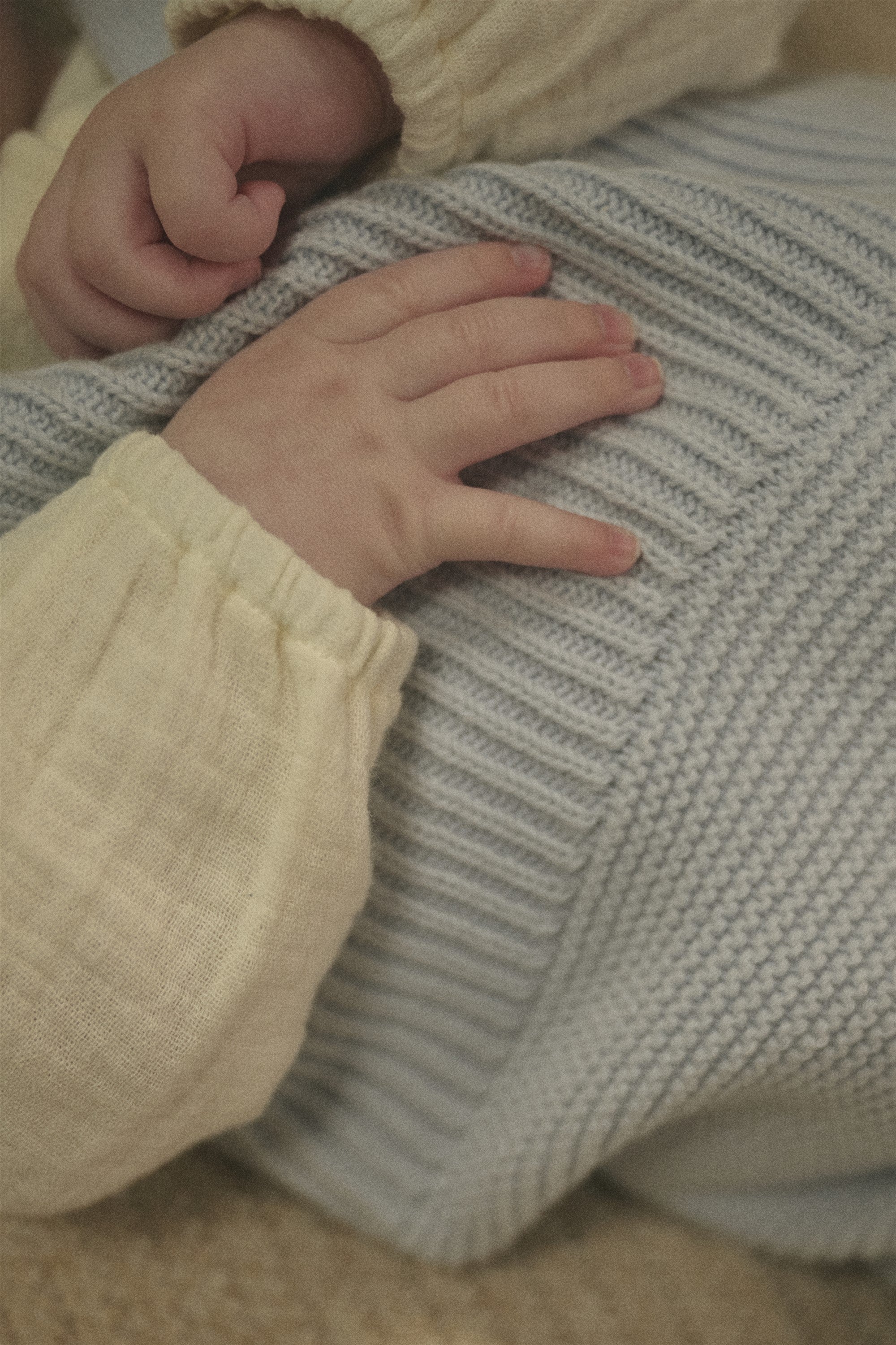 Petite Maison Seyo Gebreide Salopet Heather Blue