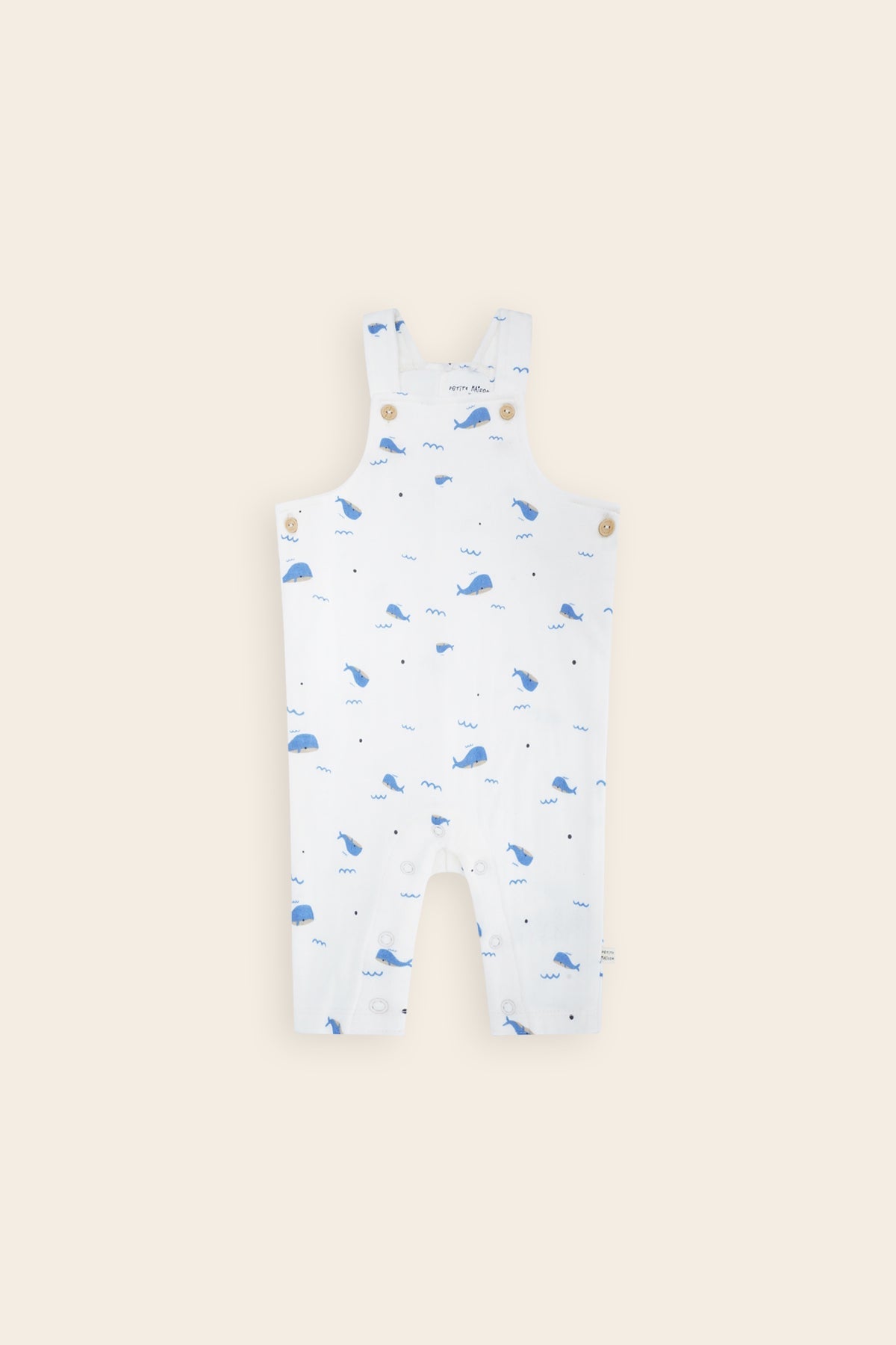 Petite Maison Silas Salopet Jersey Walvisprint Blauw