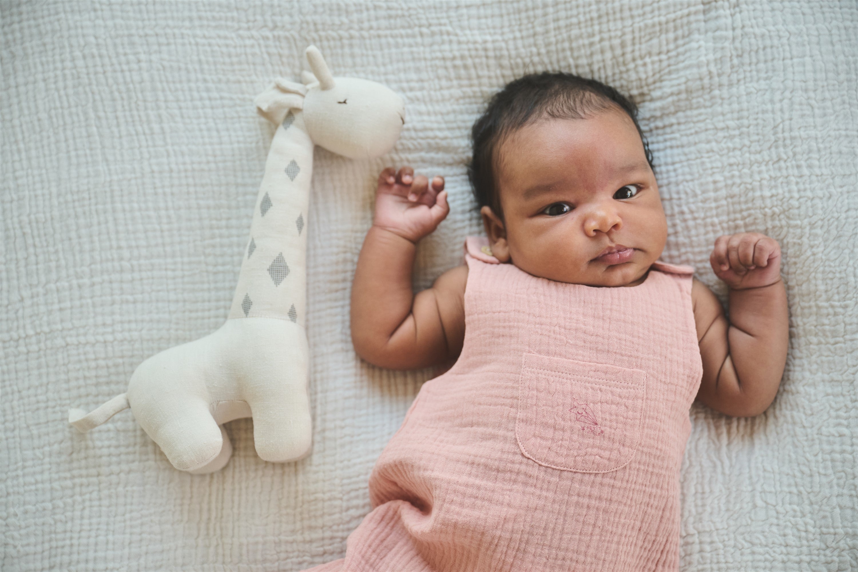 Petite Maison Sako Mousseline Speelpakje Pastel Pink