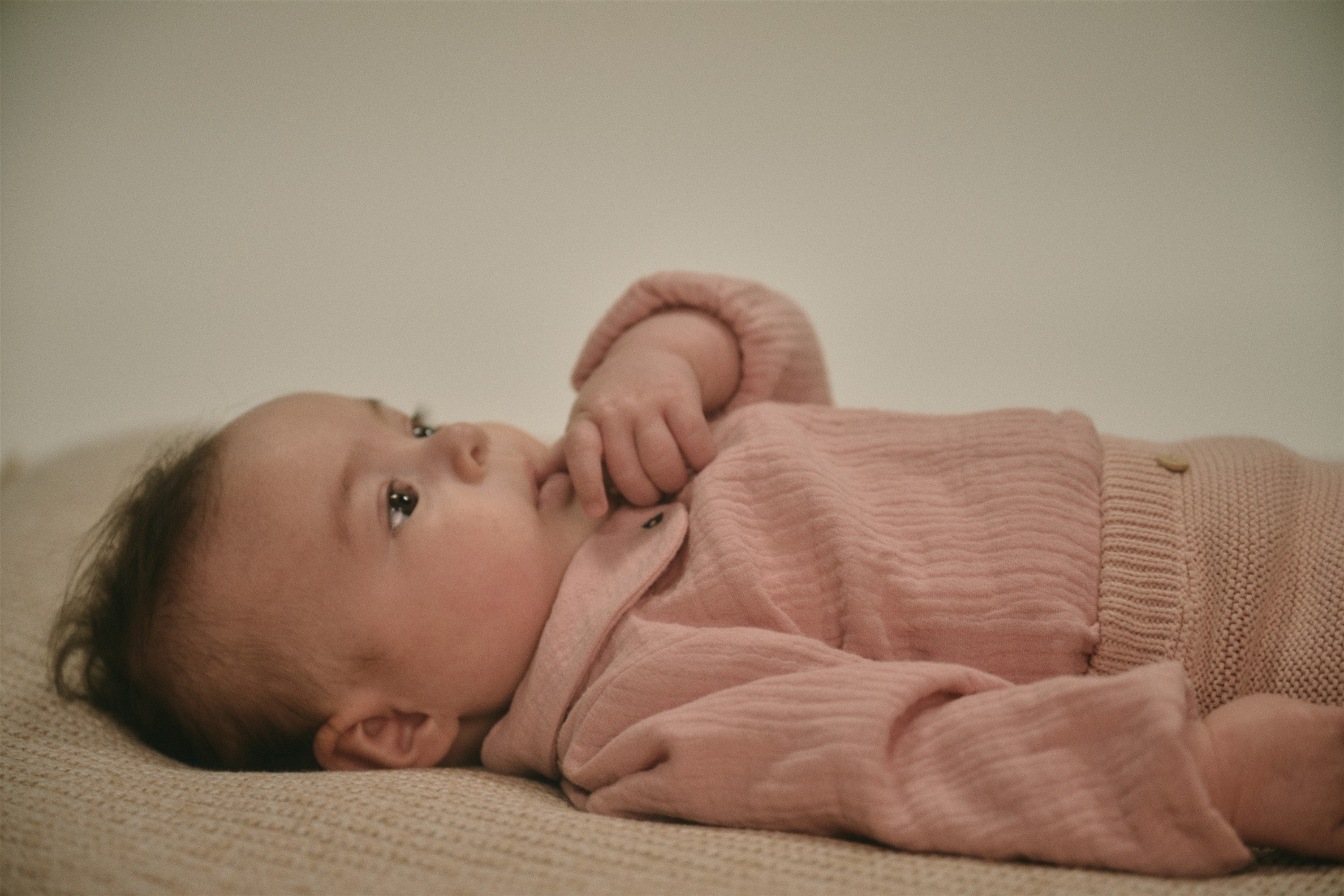 Petite Maison Kati Mousseline Blouse Ronde Kraag Pastel Pink