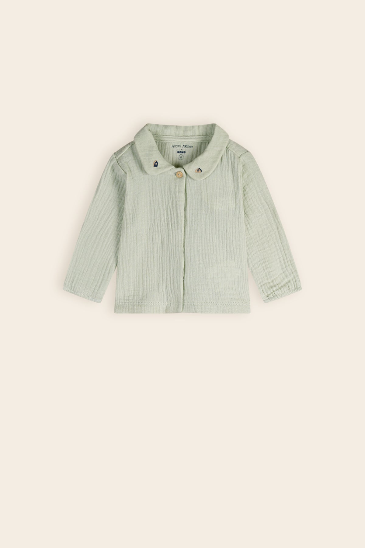 Petite Maison Kati Mousseline Blouse Sea Foam