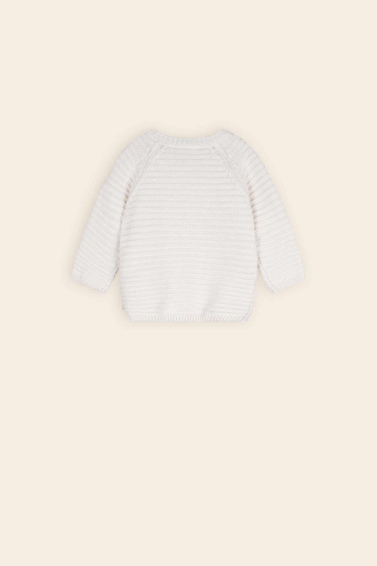 Petite Maison Kiki Gebreid Vest Natural White