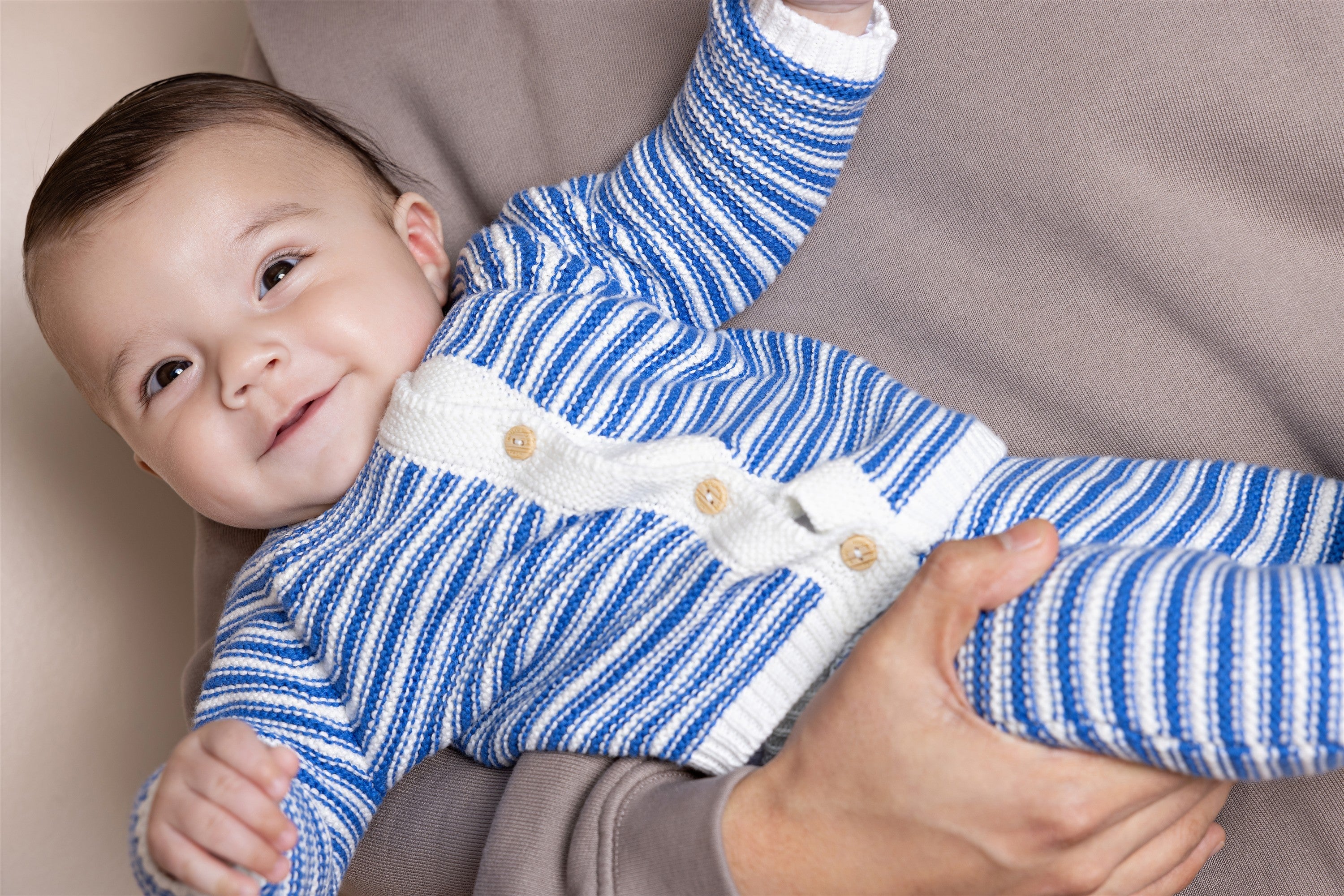 Petite Maison Kiki Gebreid Vest Blauw