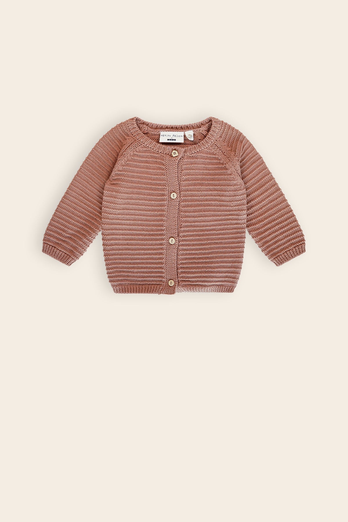 Petite Maison Kiki Gebreid Vest Bruin