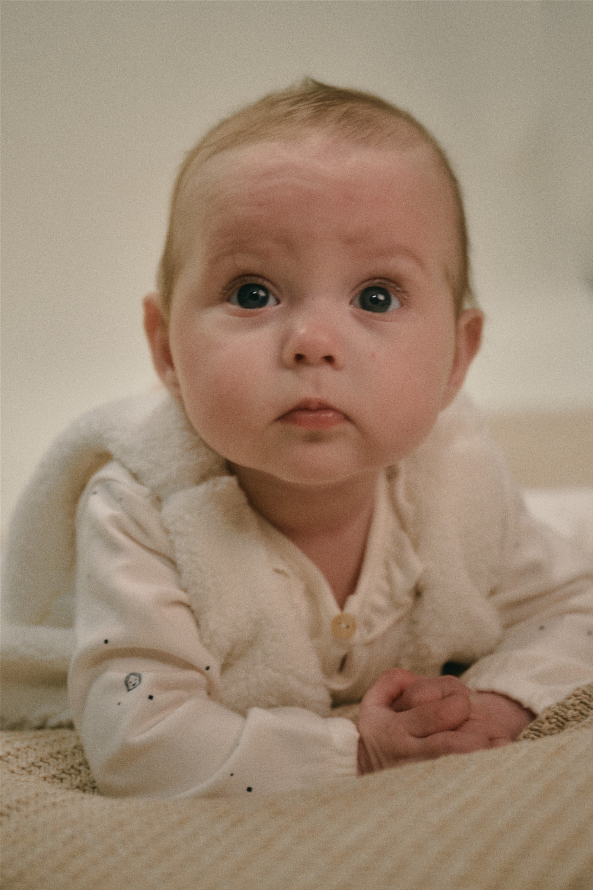 Petite Maison Kato Teddy Gilet Natural White