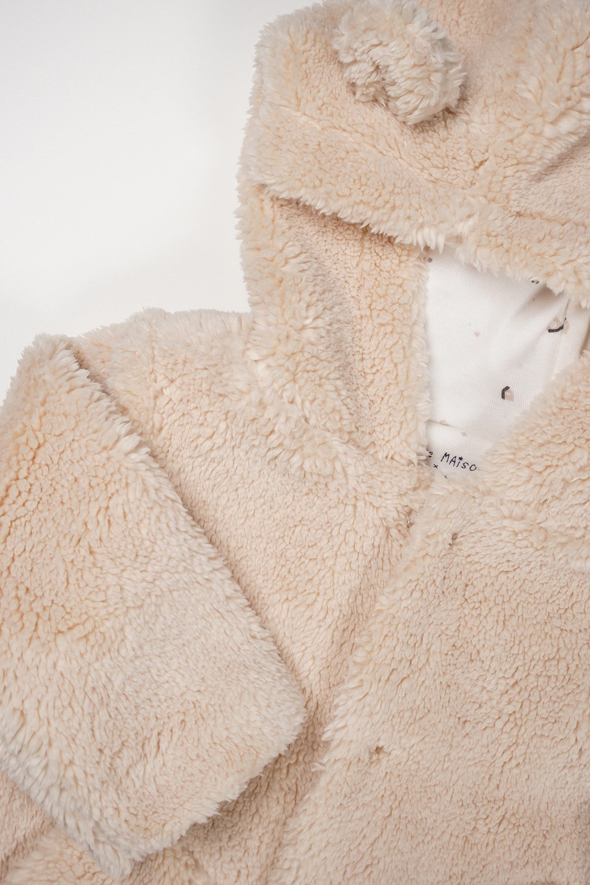 Petite Maison Keddy Teddy Jasje met Capuchon Oatmeal