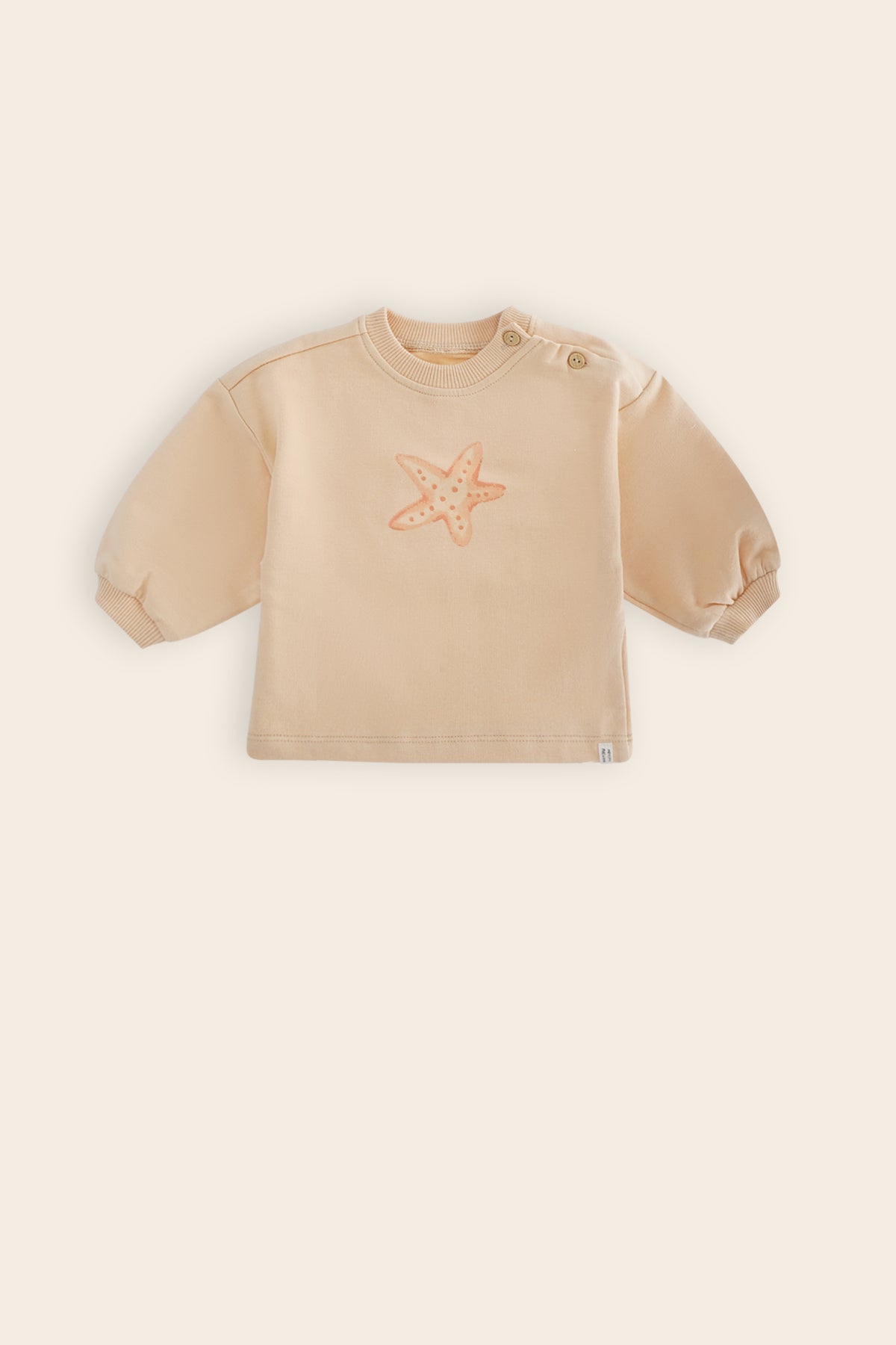 Petite Maison Ker Roomy Sweater met Walvisprint Oranje