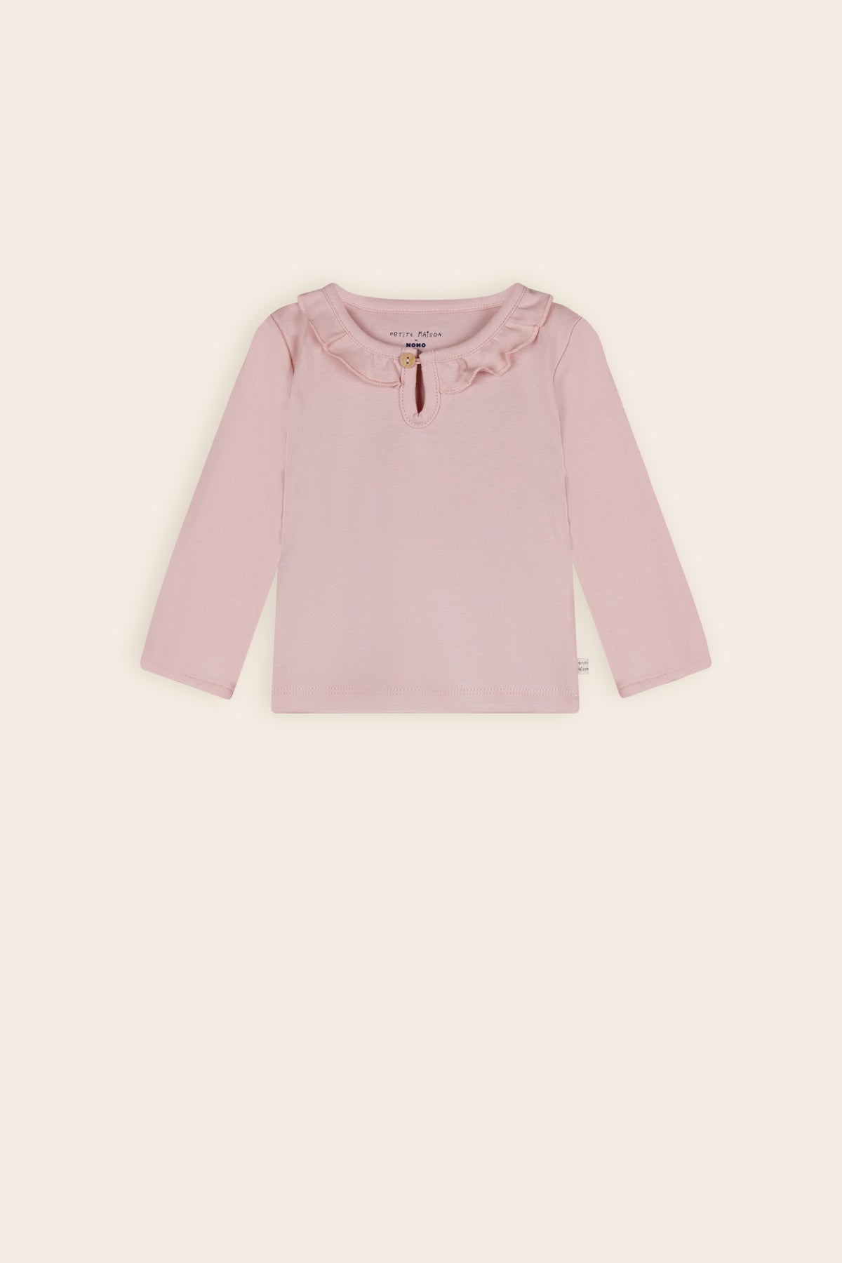 Petite Maison Kaya Tshirt met Ruffle detail Pastel Pink