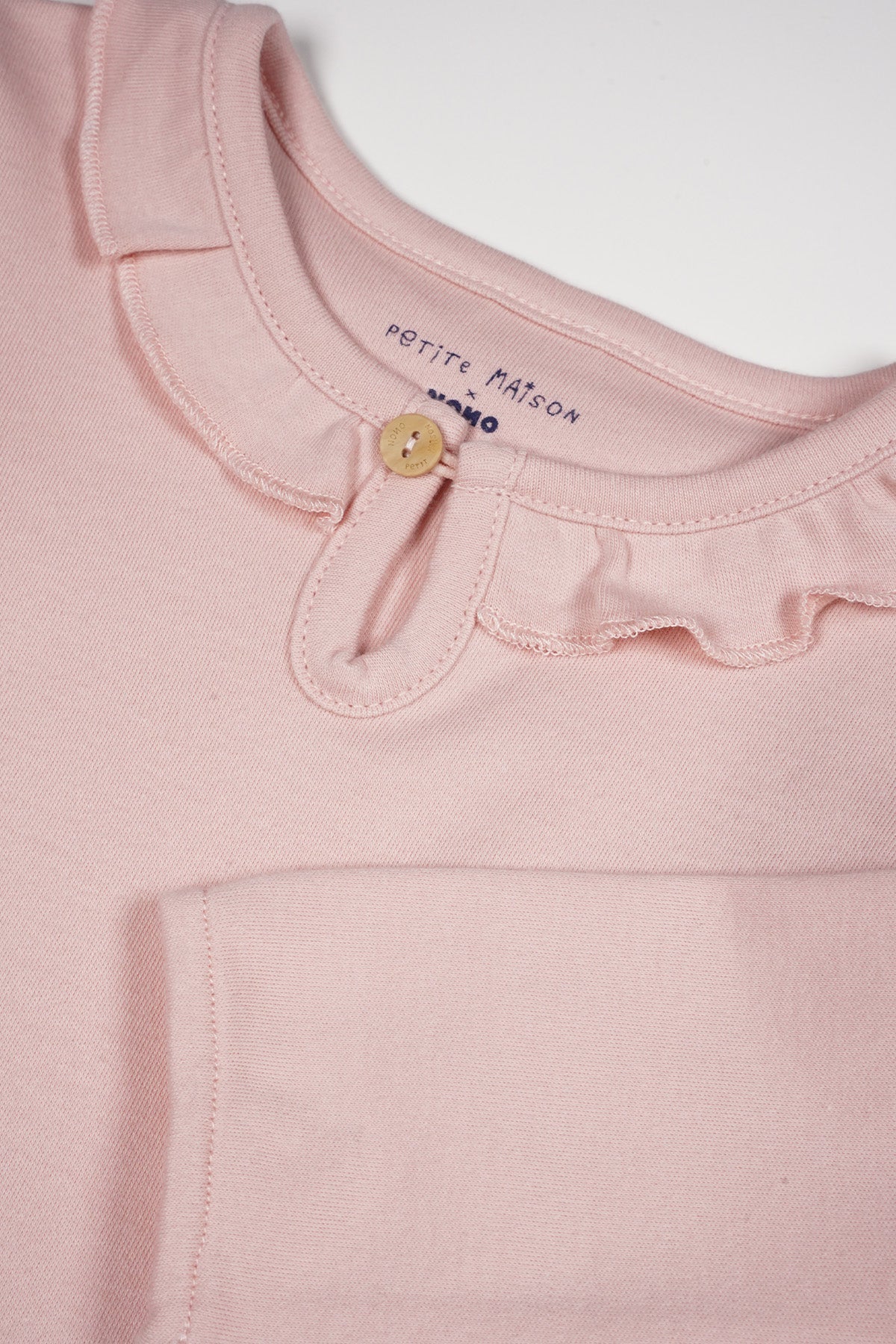 Petite Maison Kaya Tshirt met Ruffle detail Pastel Pink