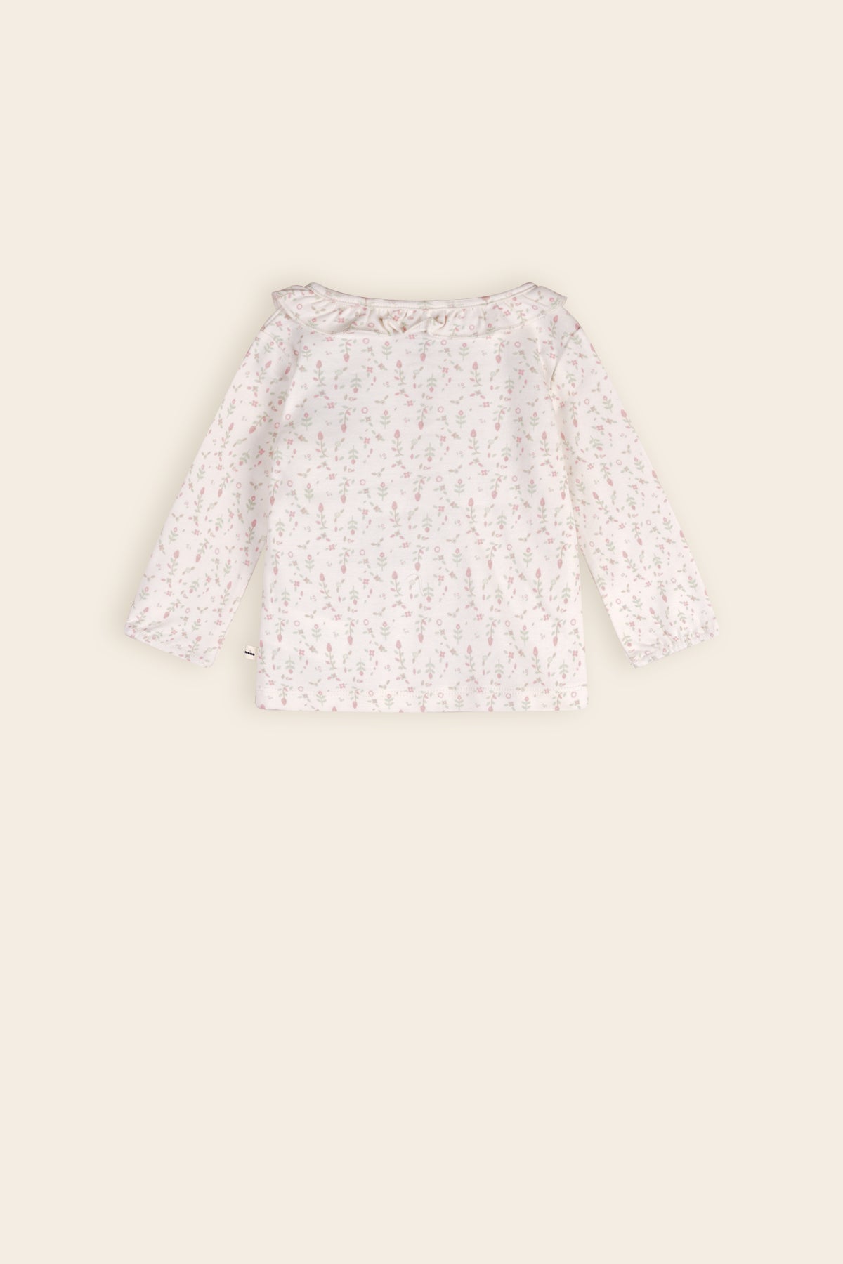 Petite Maison Kaya Tshirt met Ruffle Detail Bloemen AOP