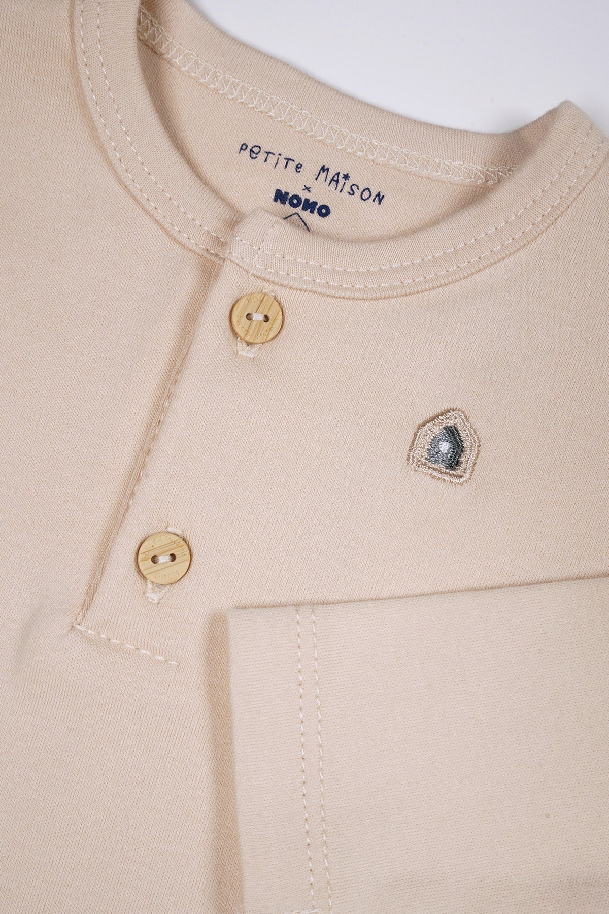 Ko TBlouses met Knoopjes Oatmeal