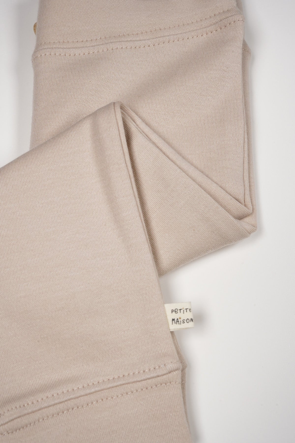 Petite Maison Sky Jerseyhose mit Knöpfchen Oatmeal