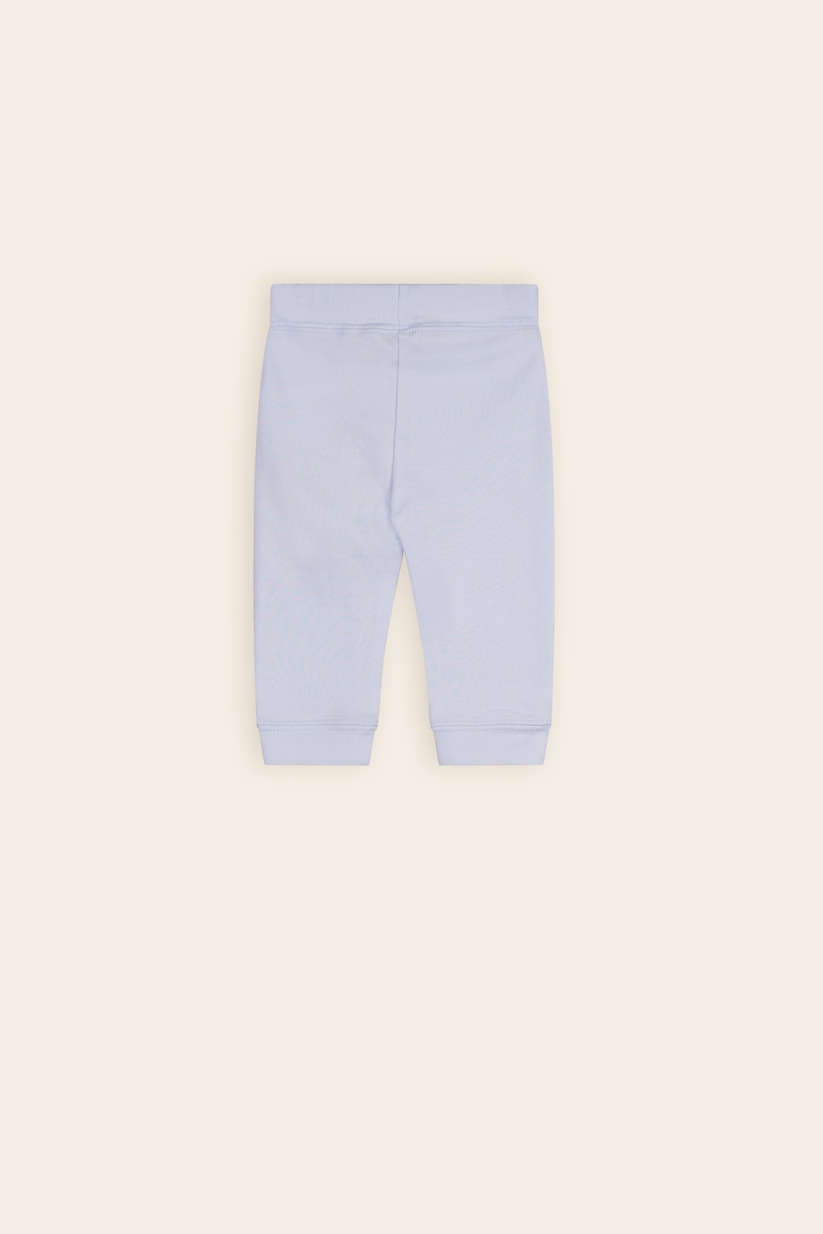 Petite Maison Sky Jersey Broek met Knoopje Heather Blue