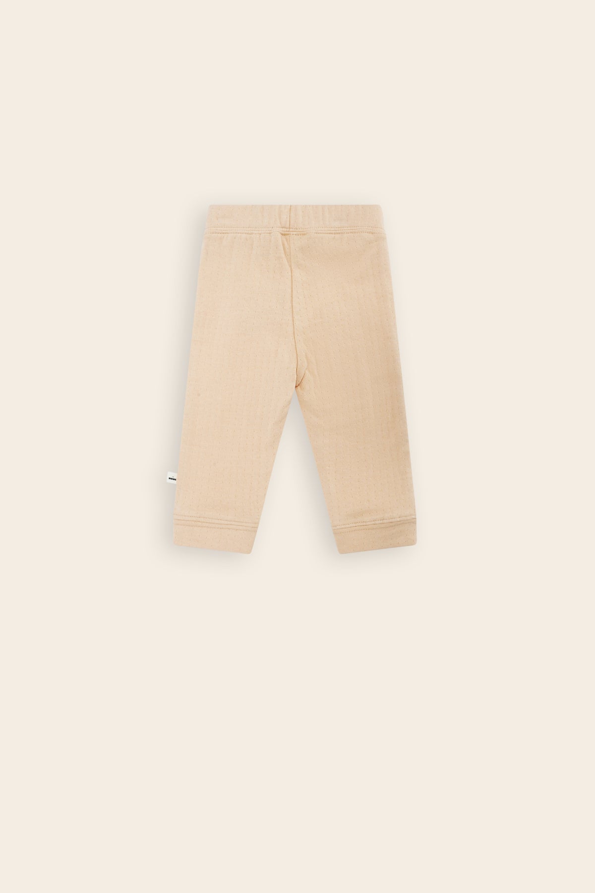 Petite Maison Sky Jersey Broek met Knoopje Oranje