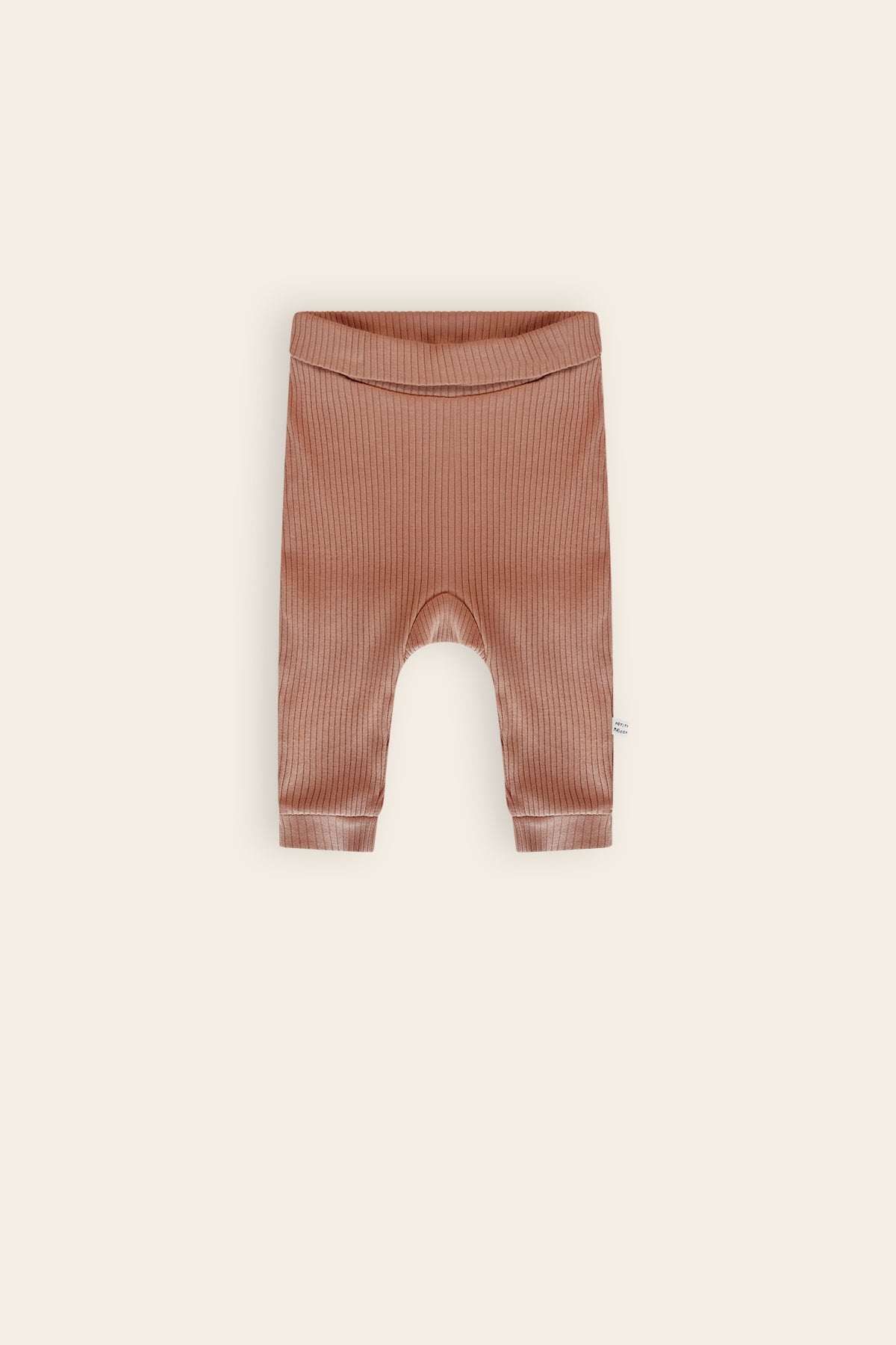 Petite Maison Seg Rib Jersey Broek Bruin