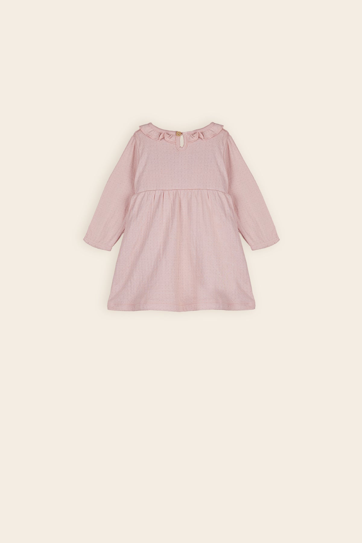 Petite Maison Max Jurk met Ruffle detail Pastel Pink