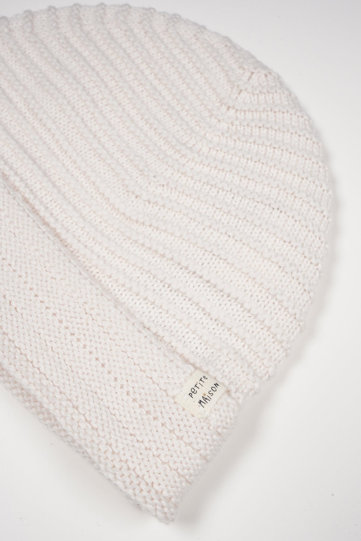 Petite Maison Riri Gebreide Muts Natural White