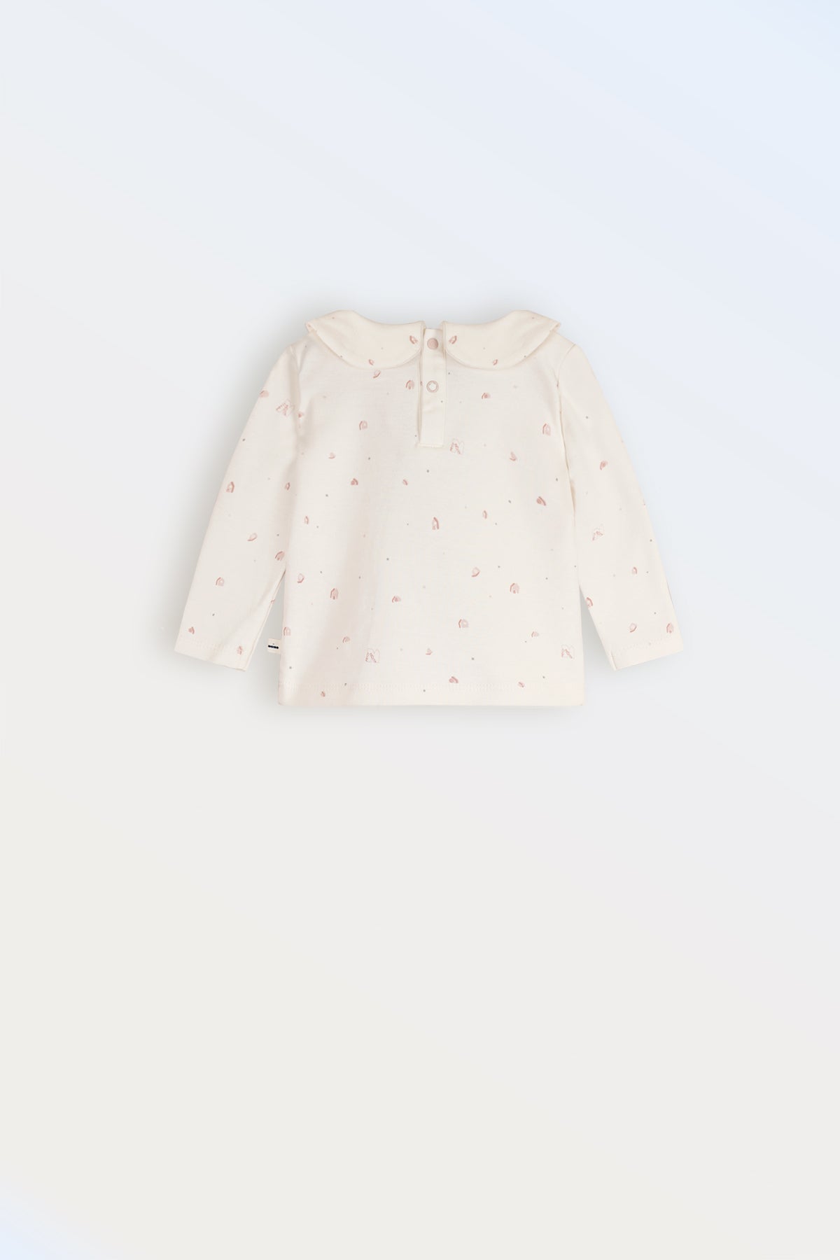 Baby TBlouses Ronde Kraag Roze Print