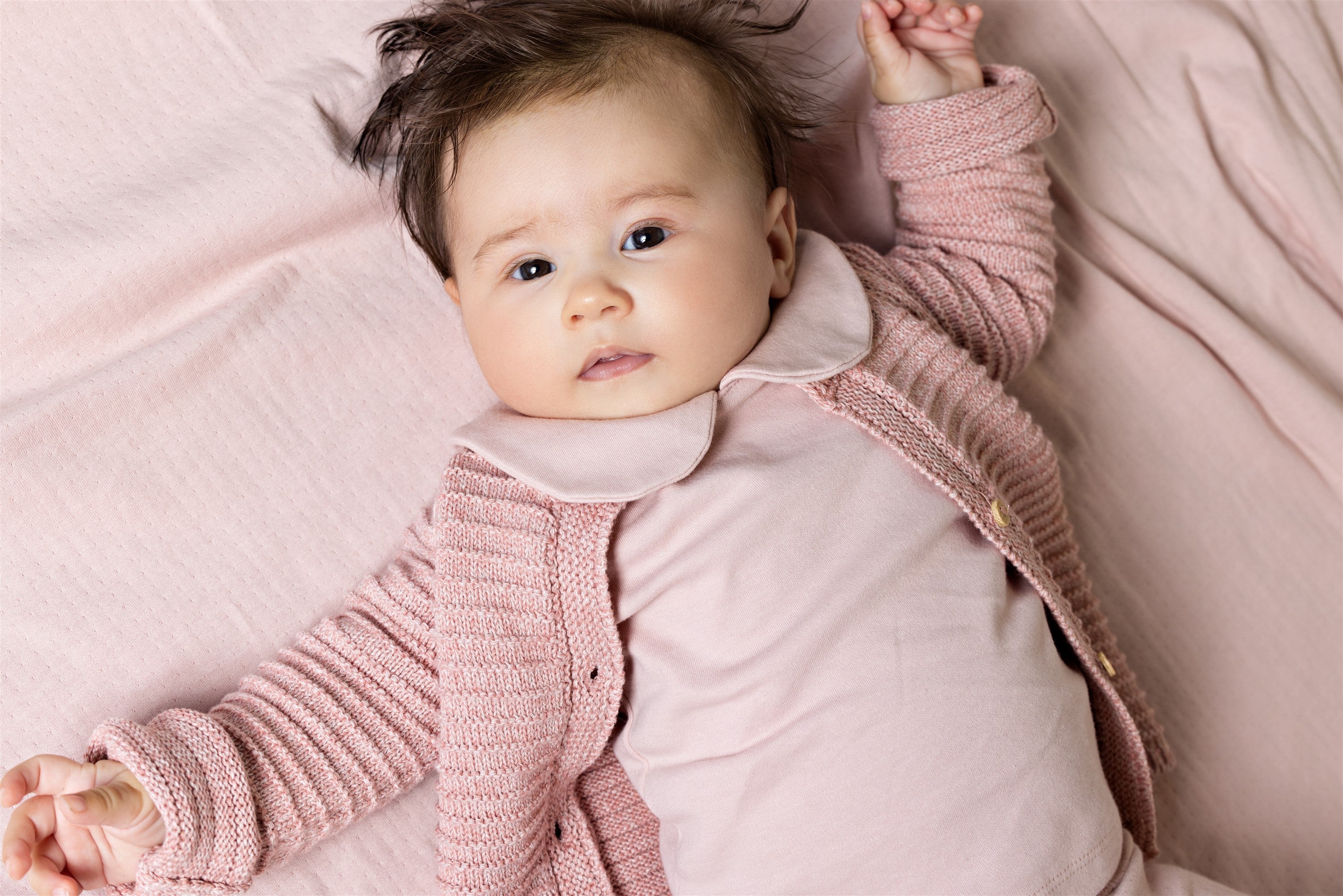 Baby T-Shirt Round Neck Pink