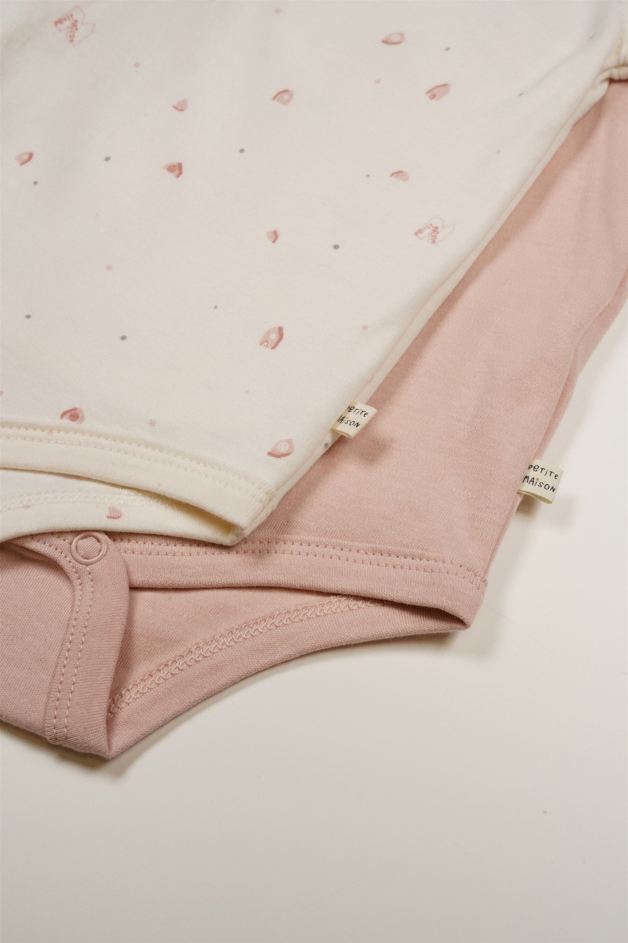 Baby 2-pak Romper Roze