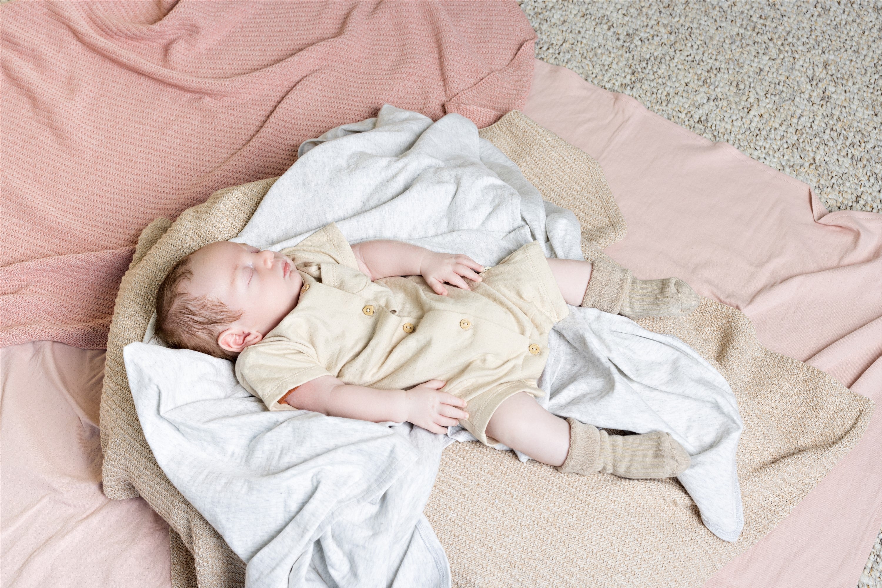 Baby Pak Shorts Oatmeal