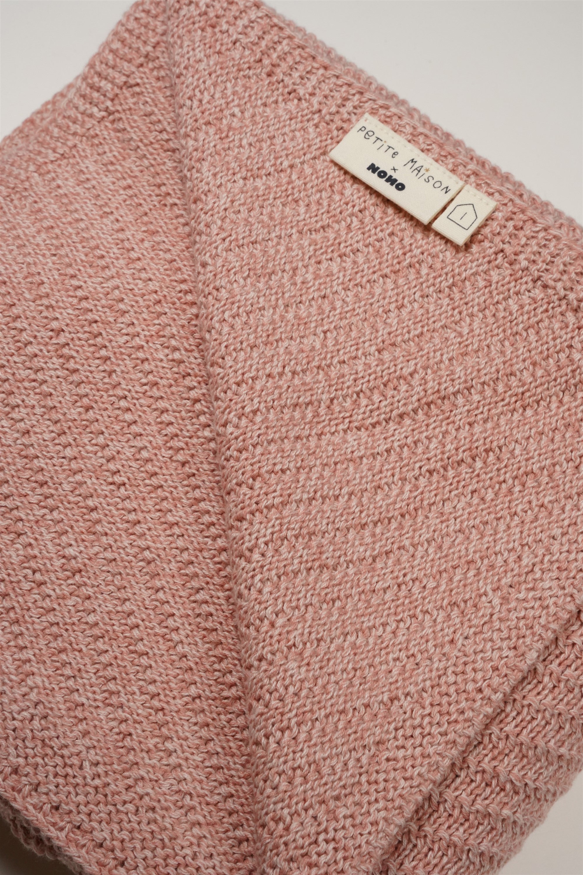 Baby Gebreide Deken 90cmx90cm Roze