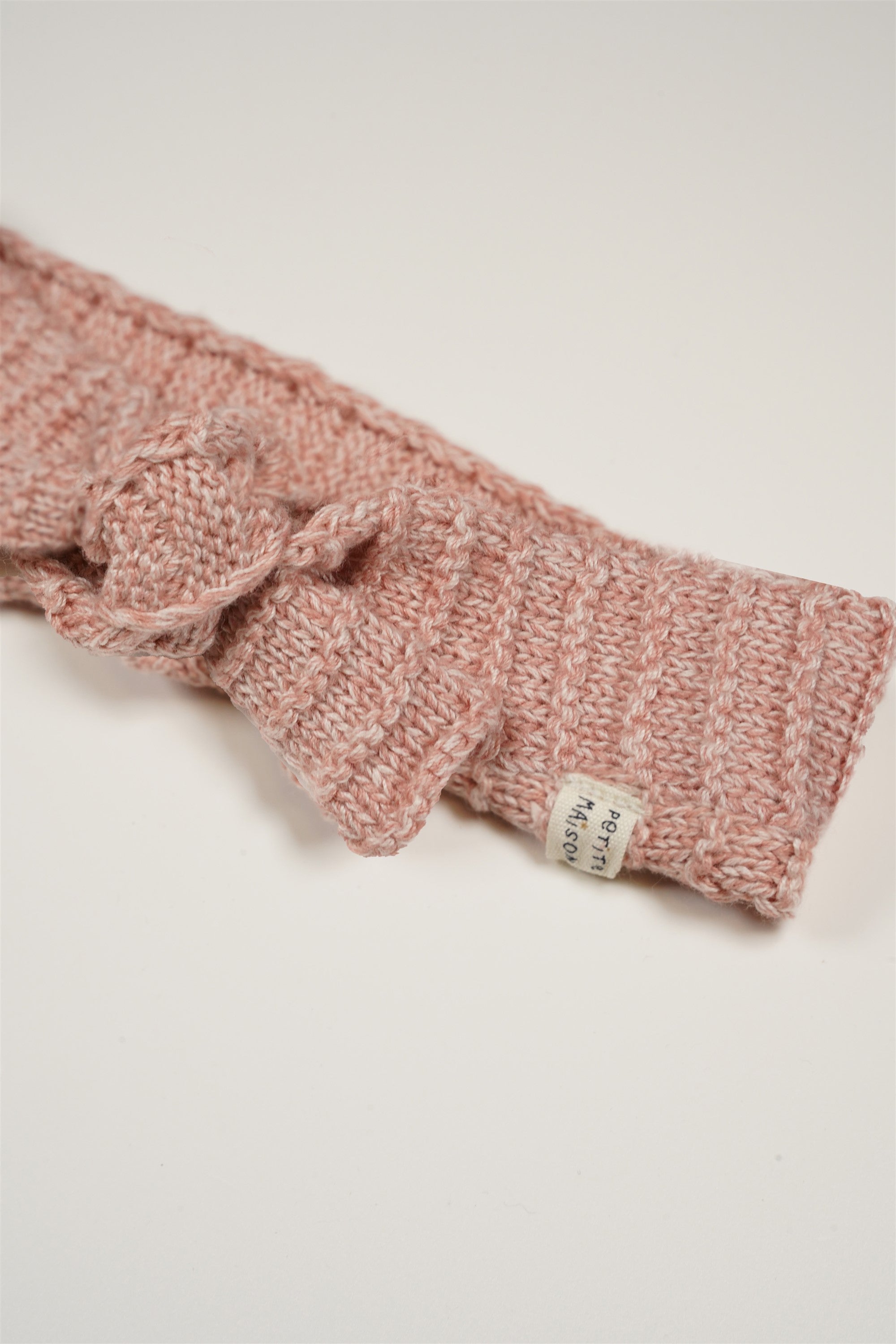 Baby Gebreide Strik Haarband Roze