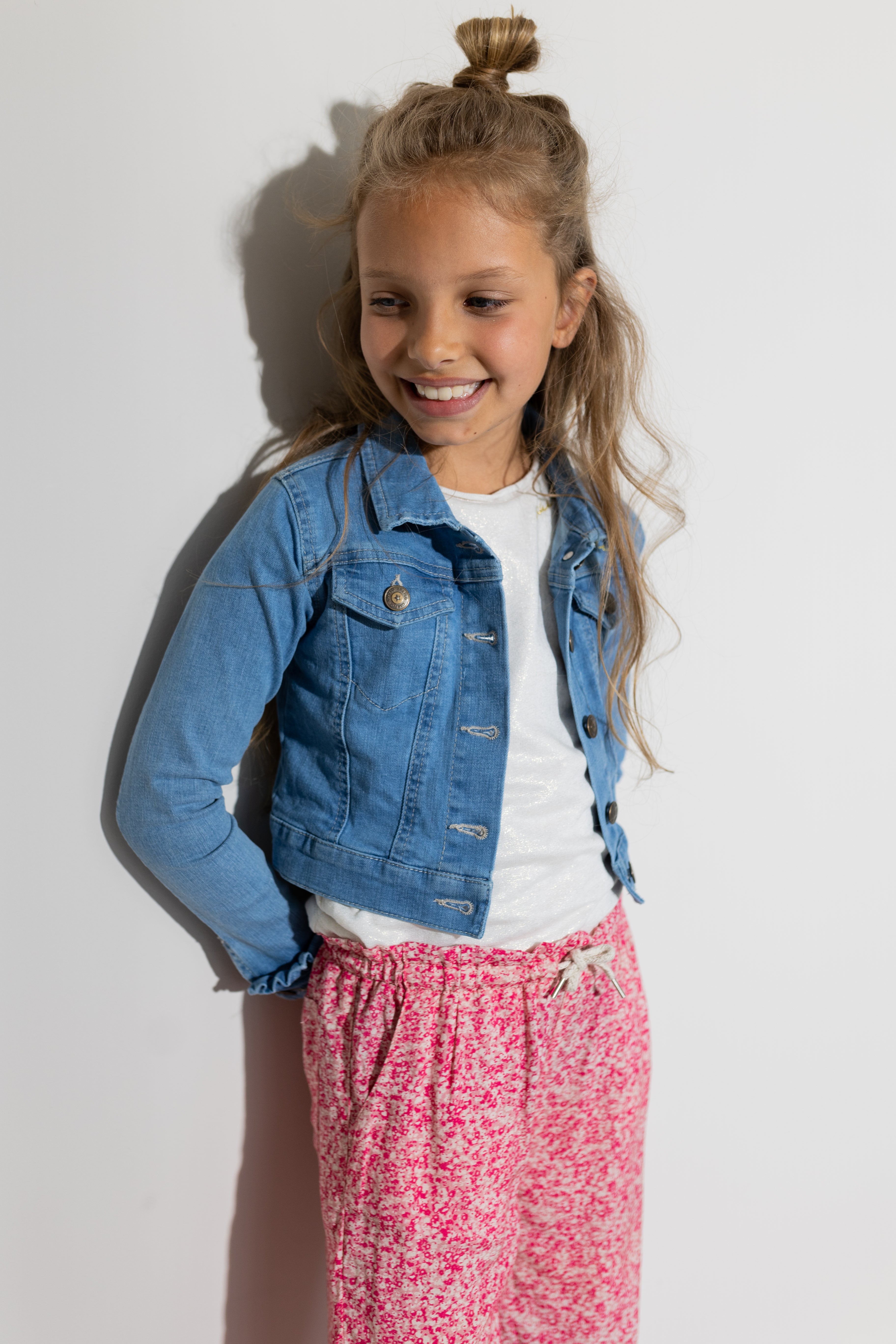 LikeFLO Flo Girls Ls Denim Jacket - LikeFlo