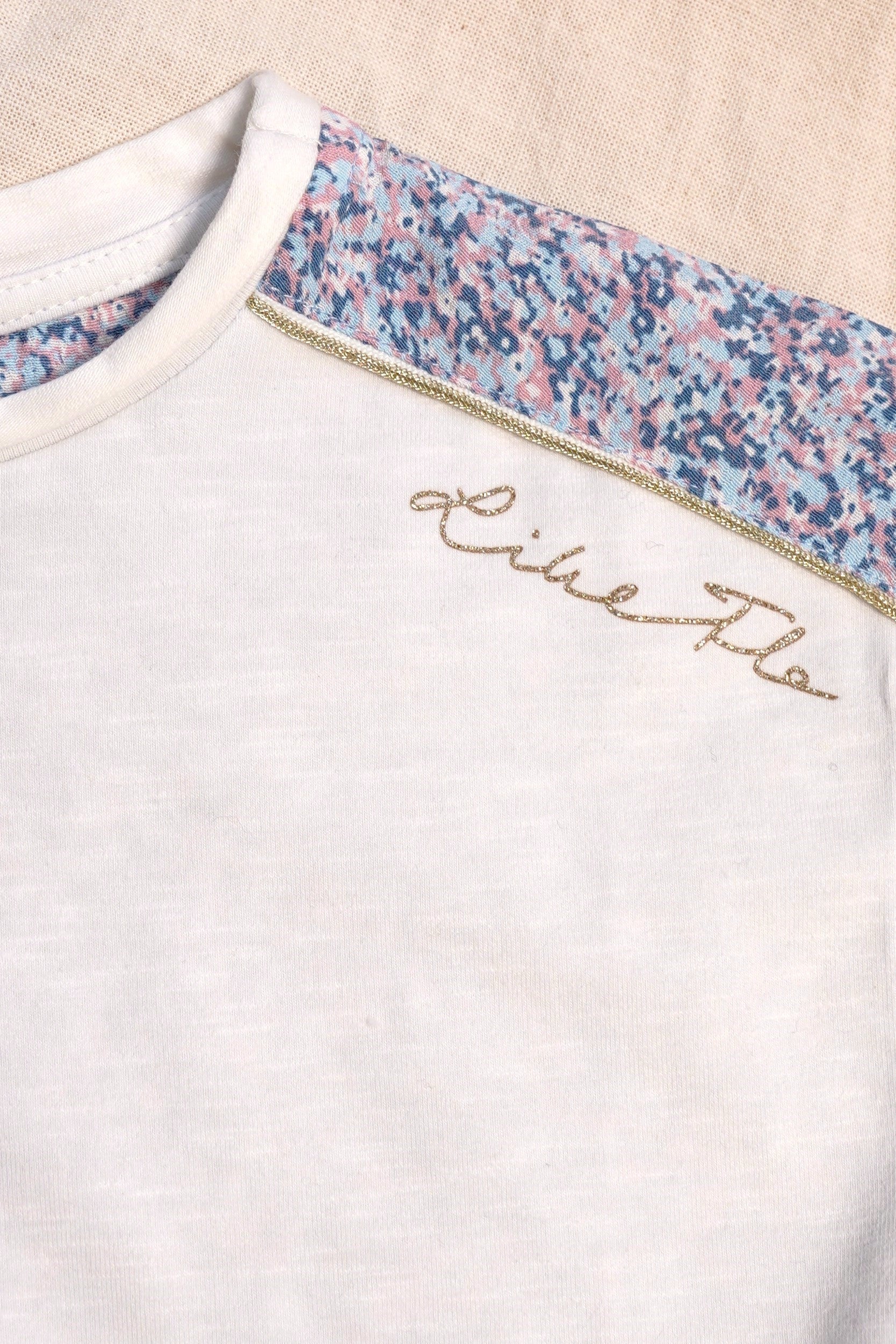 LikeFLO Flo Girls Aop Small Flower Fancy T-Shirt - LikeFlo