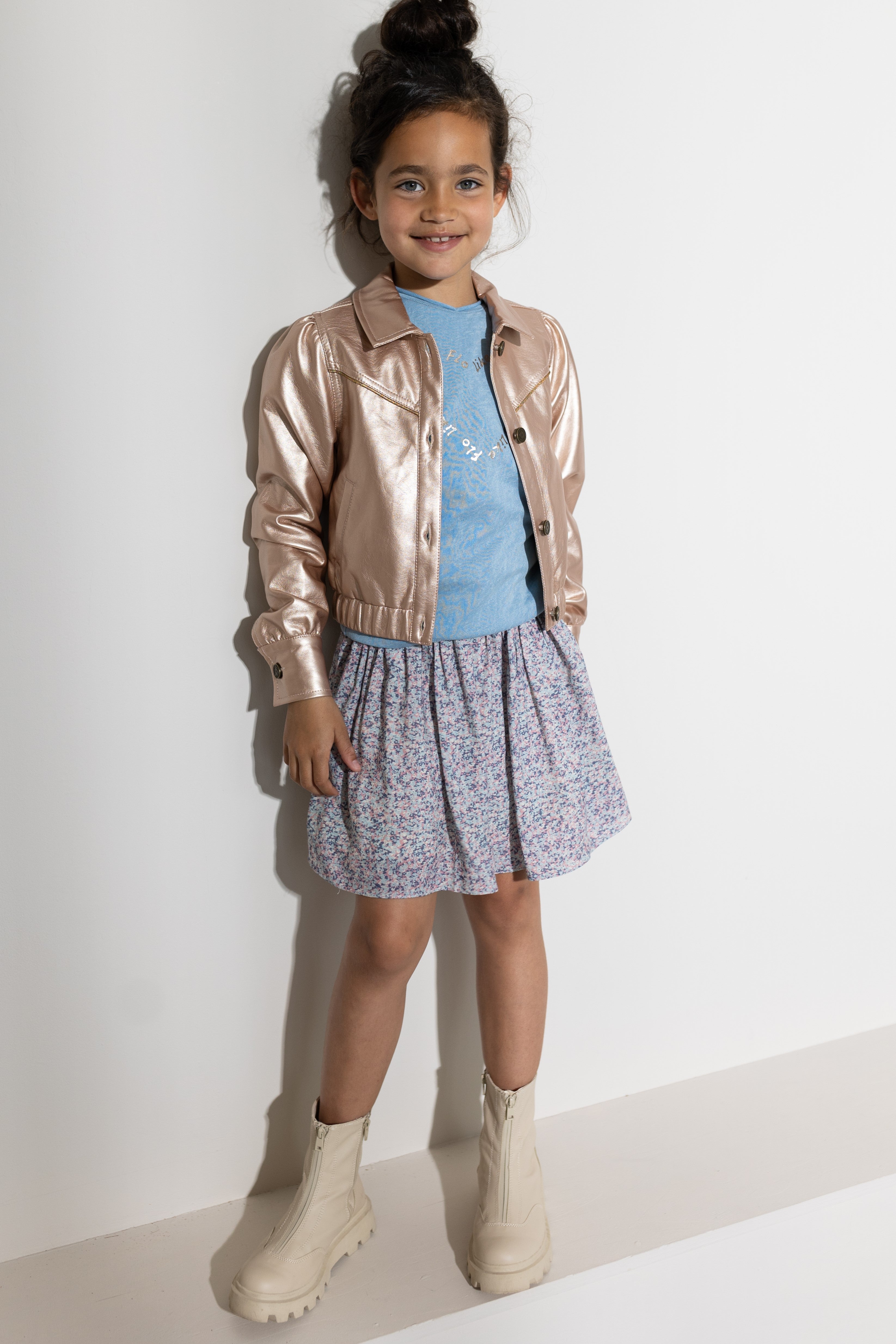 LikeFLO Flo Girls Aop Small Flower Skirt - LikeFlo