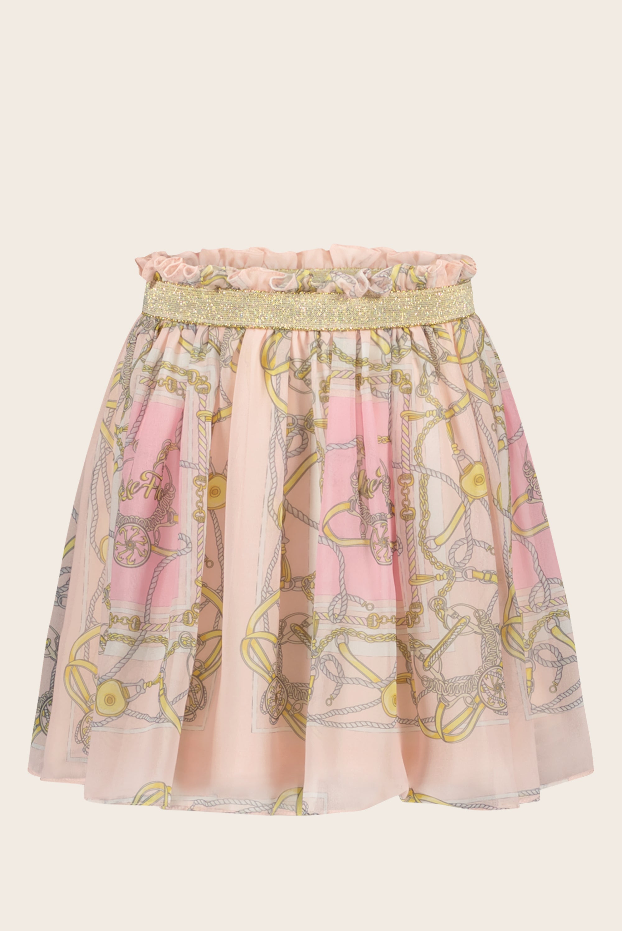 LikeFLO Flo Girls Chiffon Aop Scarf Skirt - LikeFlo