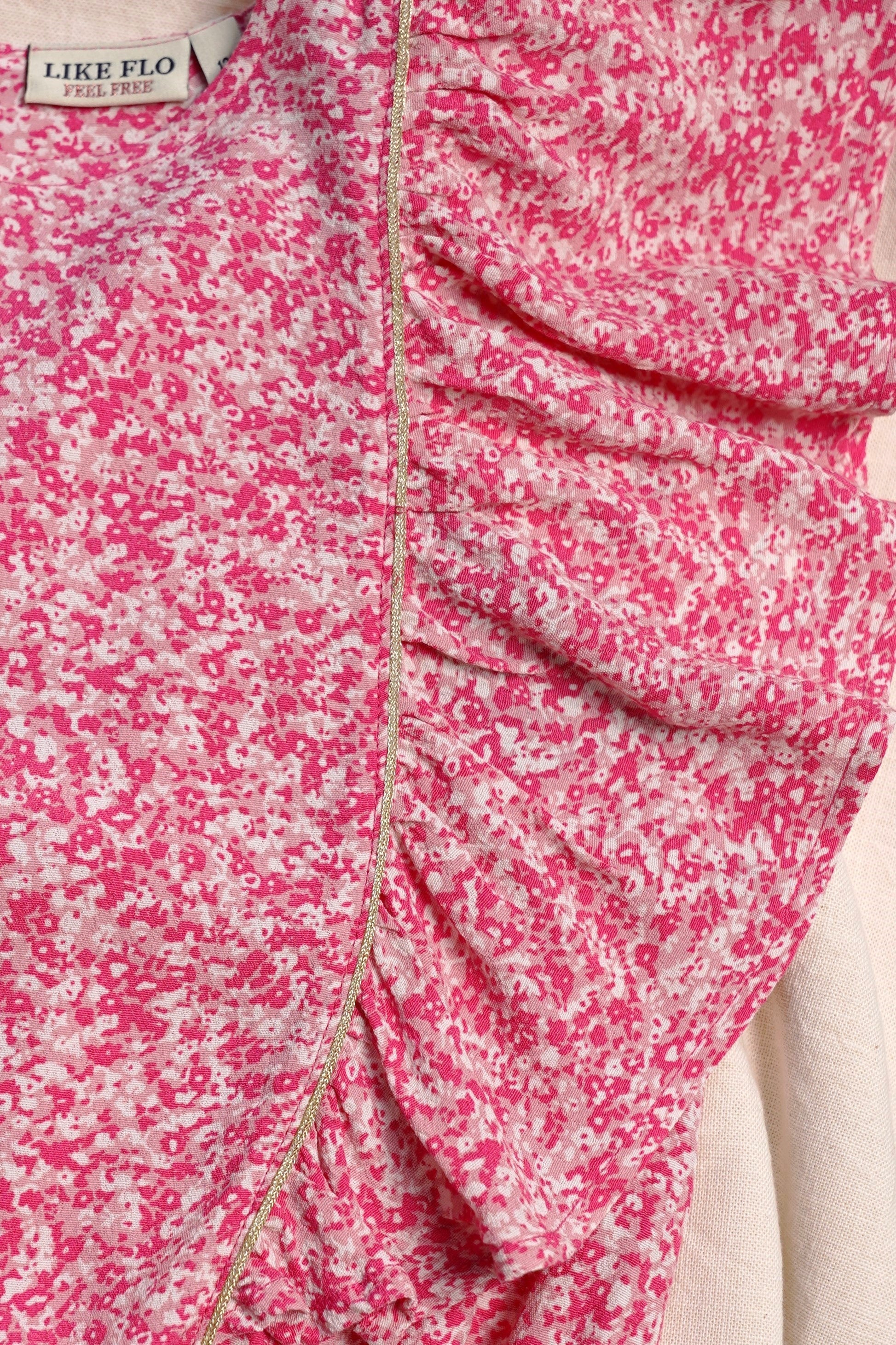 LikeFLO Flo Girls Aop Small Flower Dress - LikeFlo