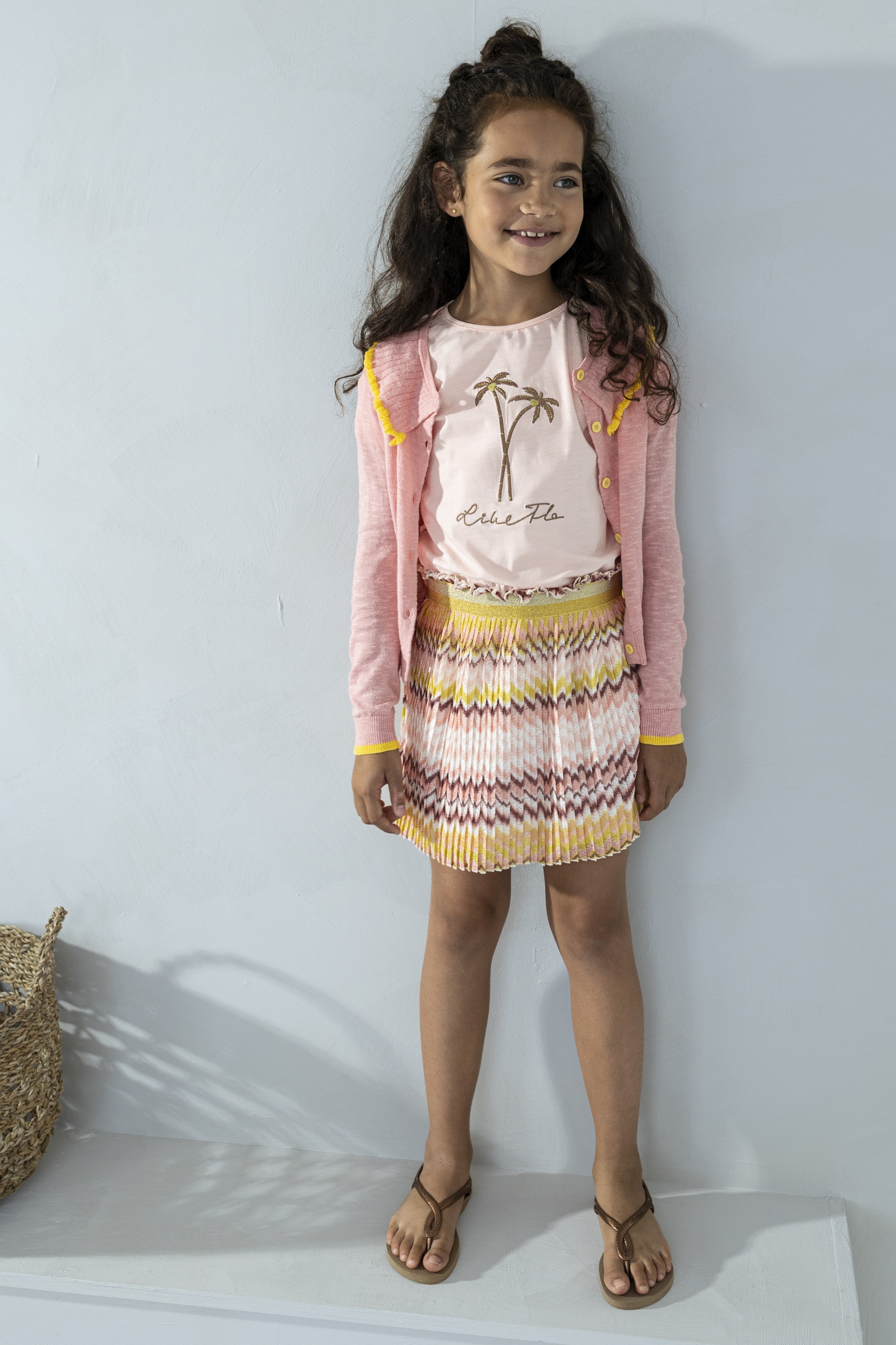 LikeFLO Flo Girls Fancy Plisse Dress - LikeFlo