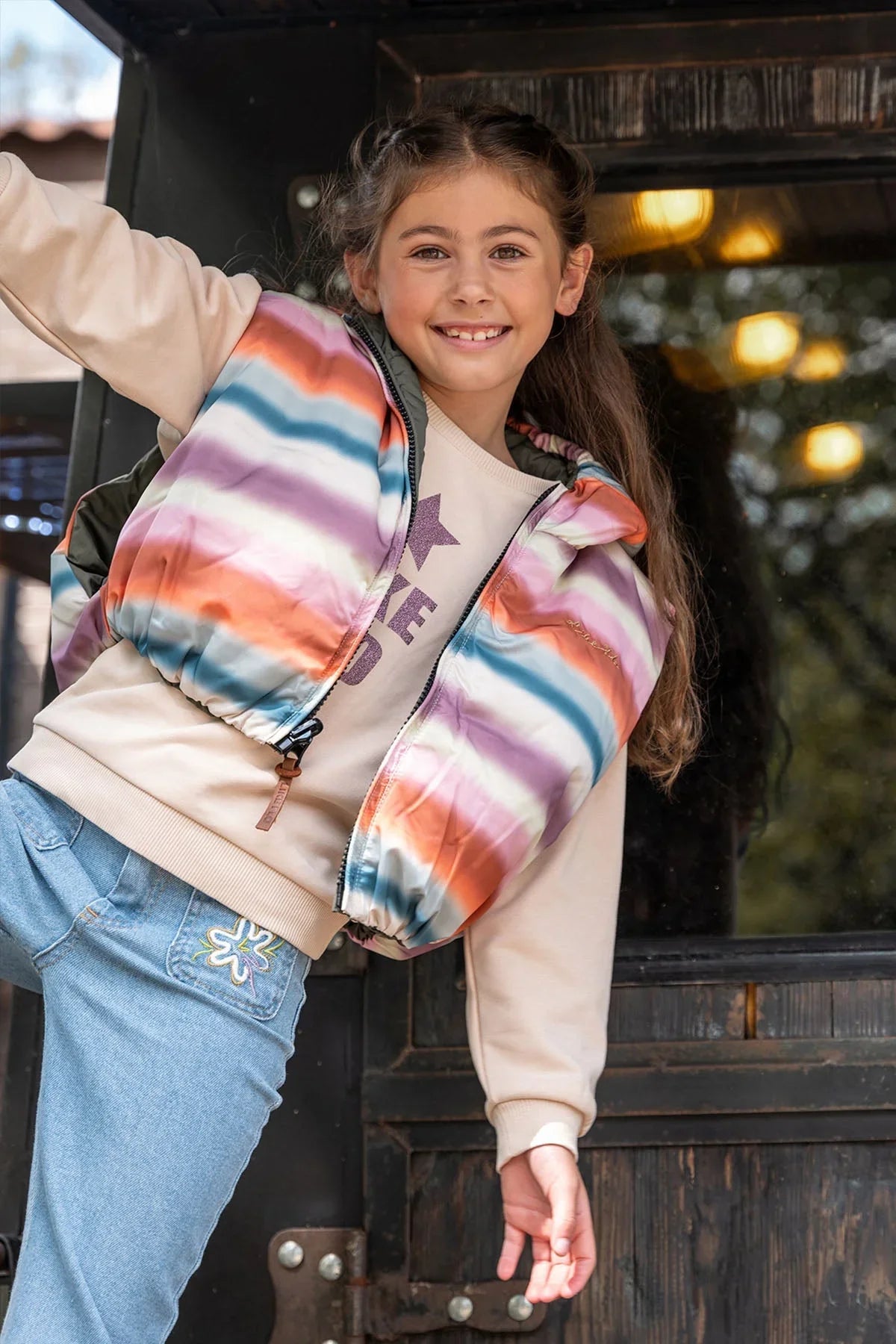 LikeFLO Bodywarmer Aivy Army - LikeFlo