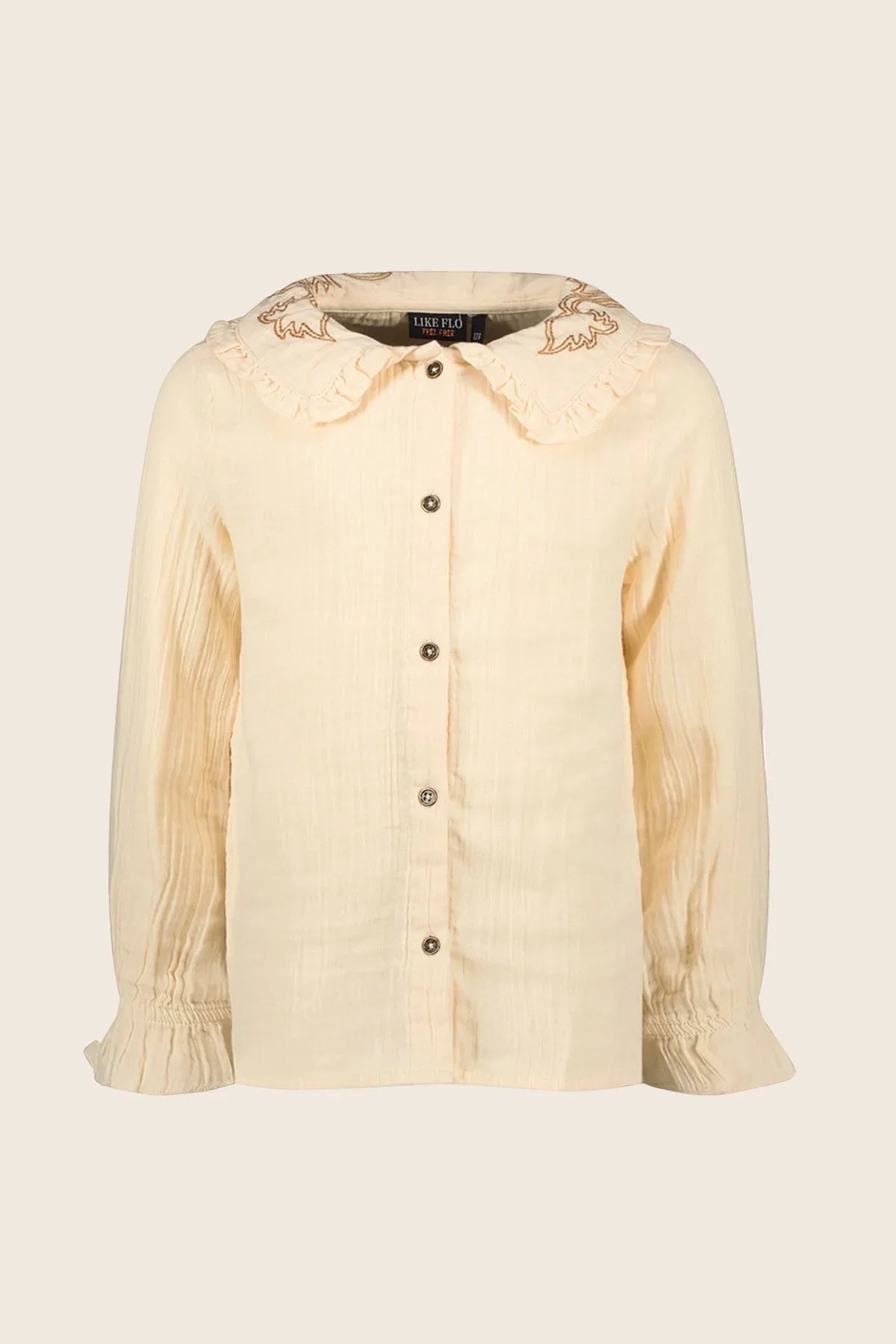 LikeFLO Blouse Caitlin Latte - LikeFlo