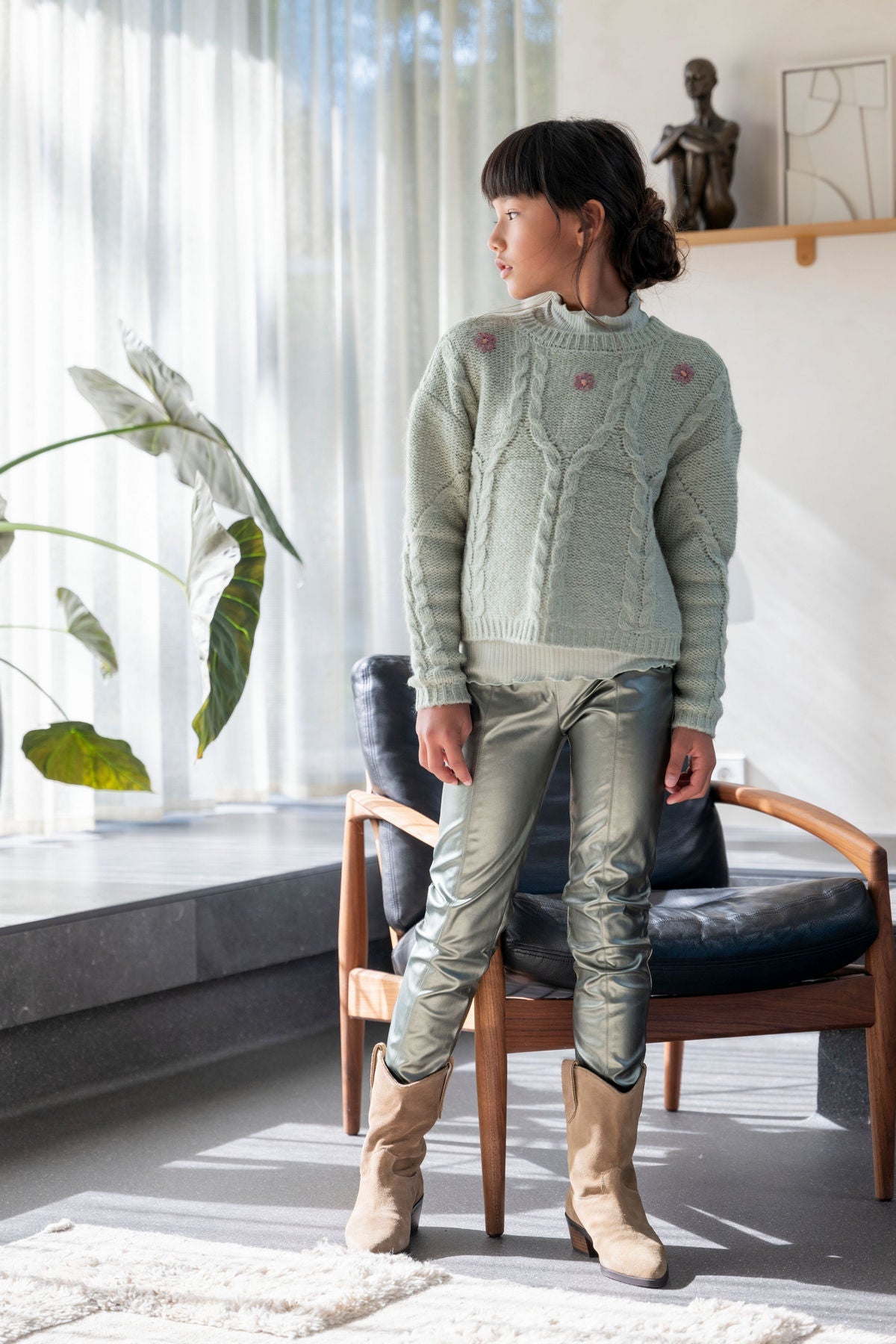 LikeFLO Sweater Daphne Pistache - LikeFlo