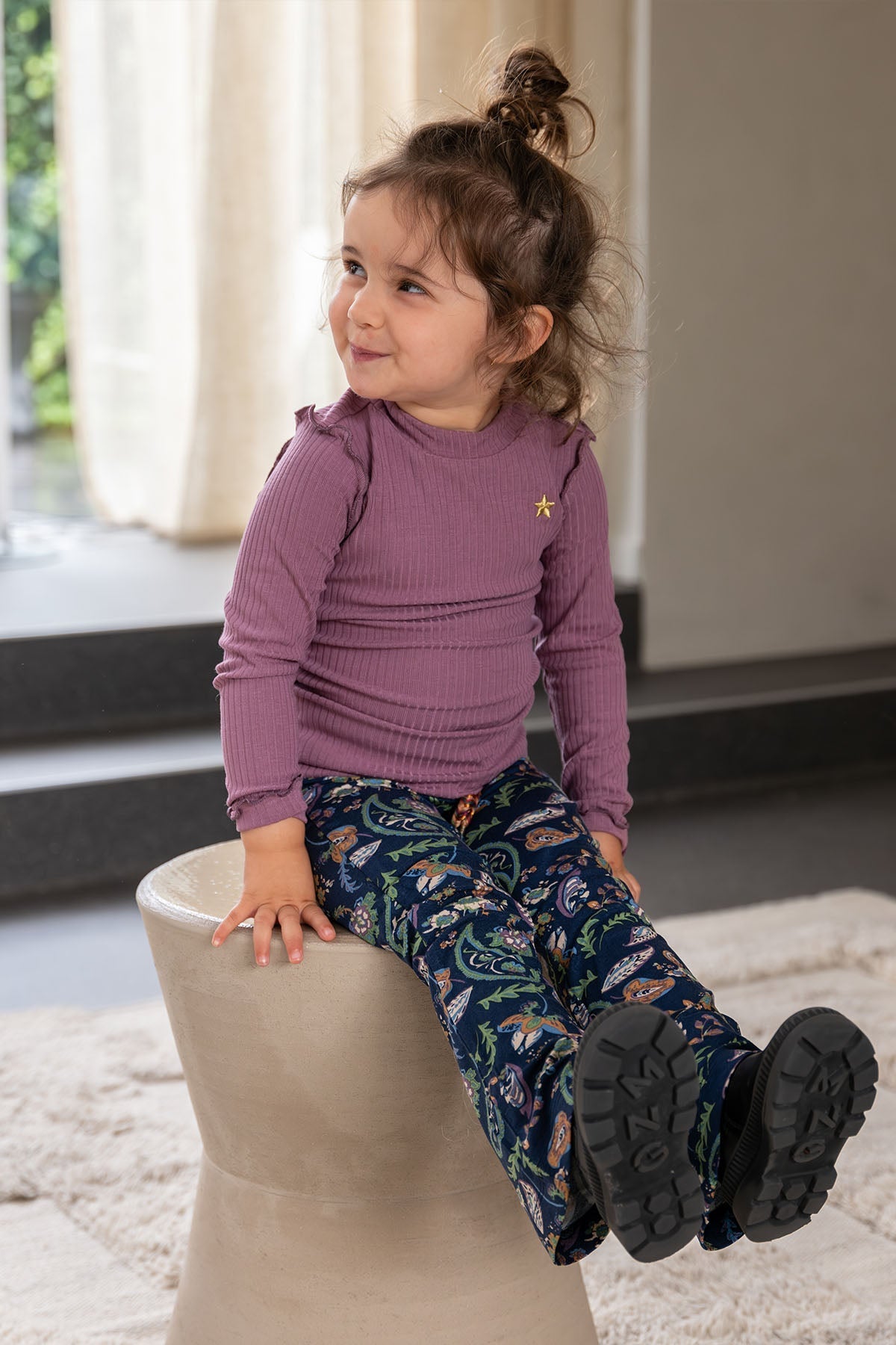 LikeFLO Top Elin Plum - LikeFlo
