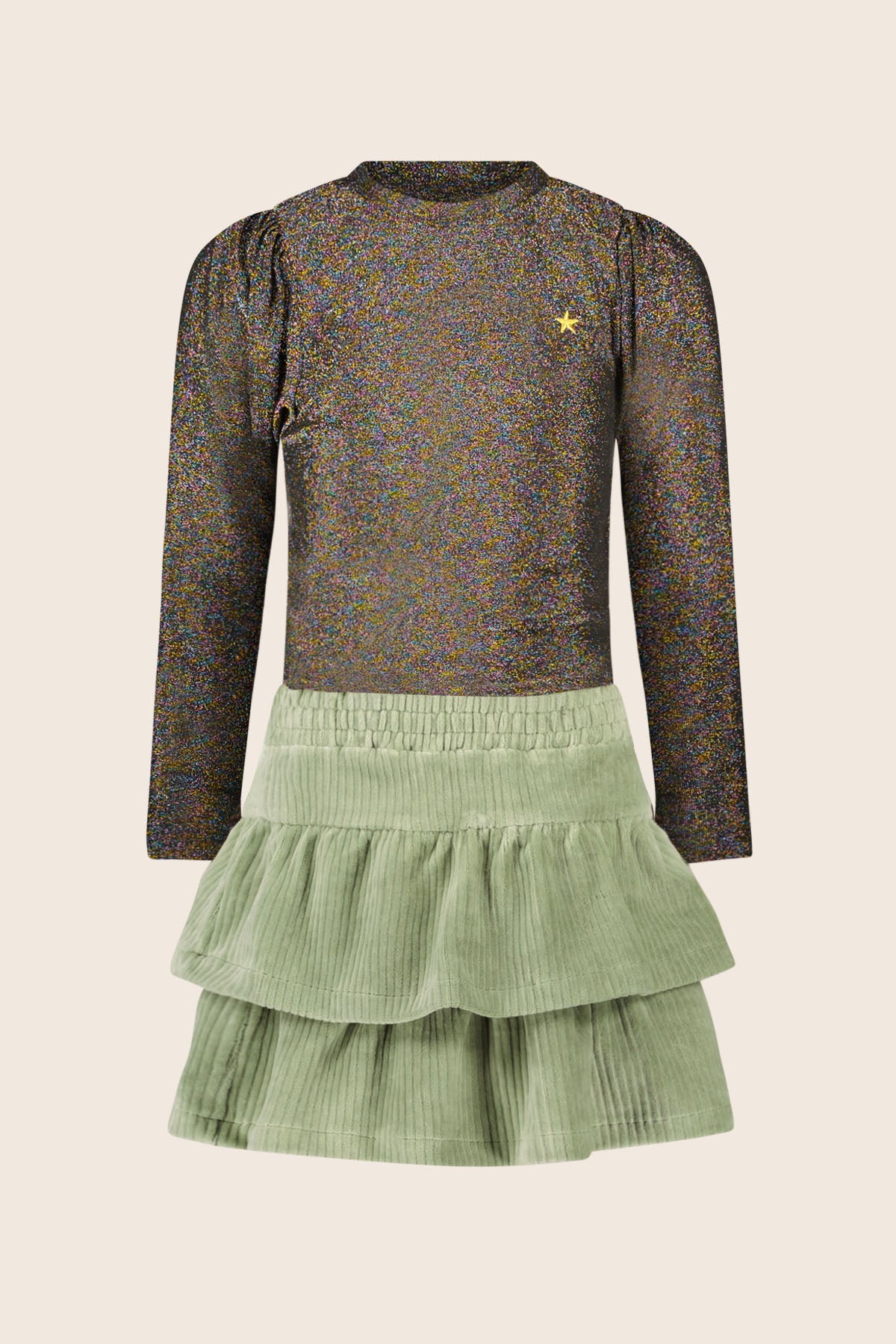 LikeFLO Dress Milou Pistache - LikeFlo